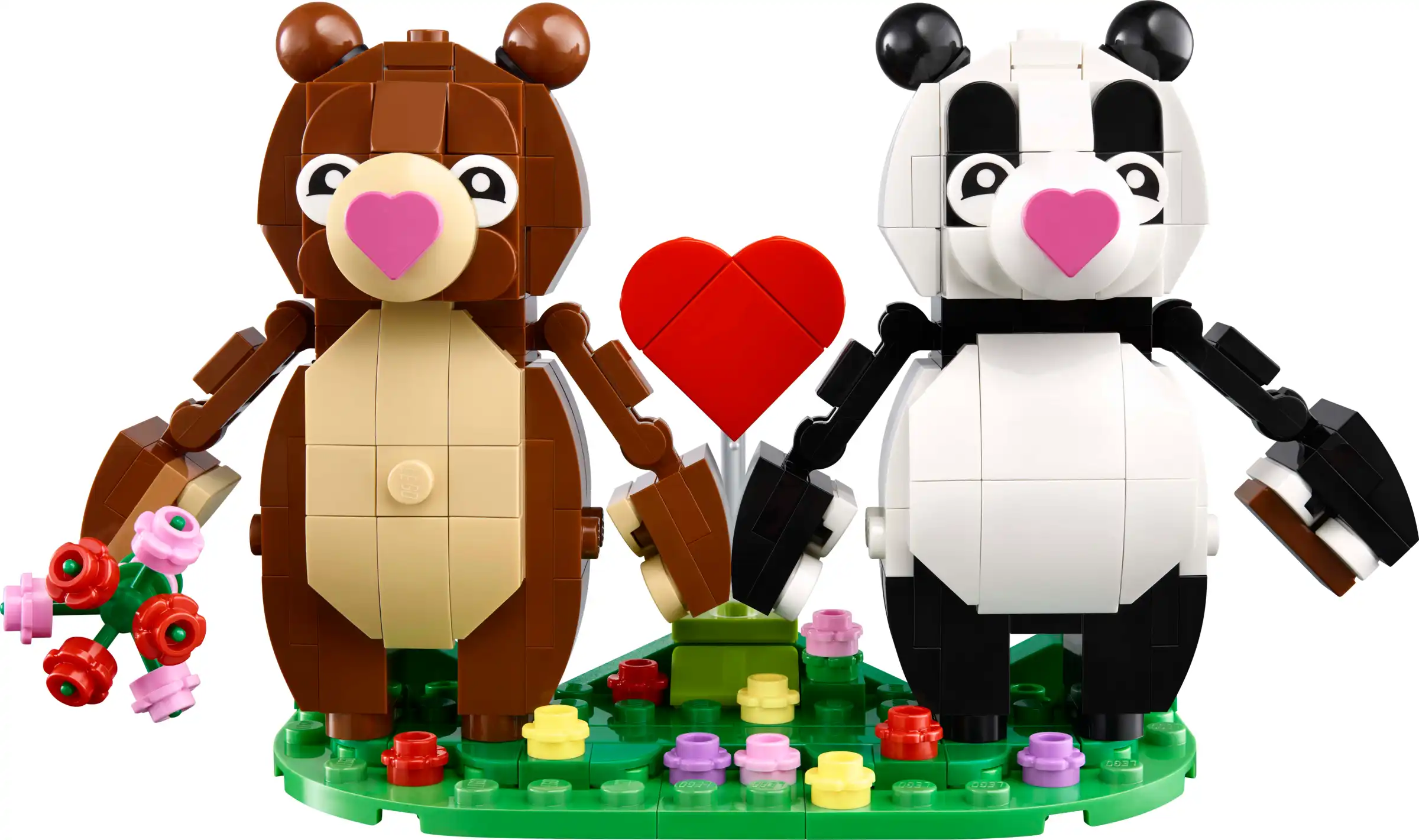 Zdjecie zestawu LEGO 40821  Zakochane niedźwiedzie 2
