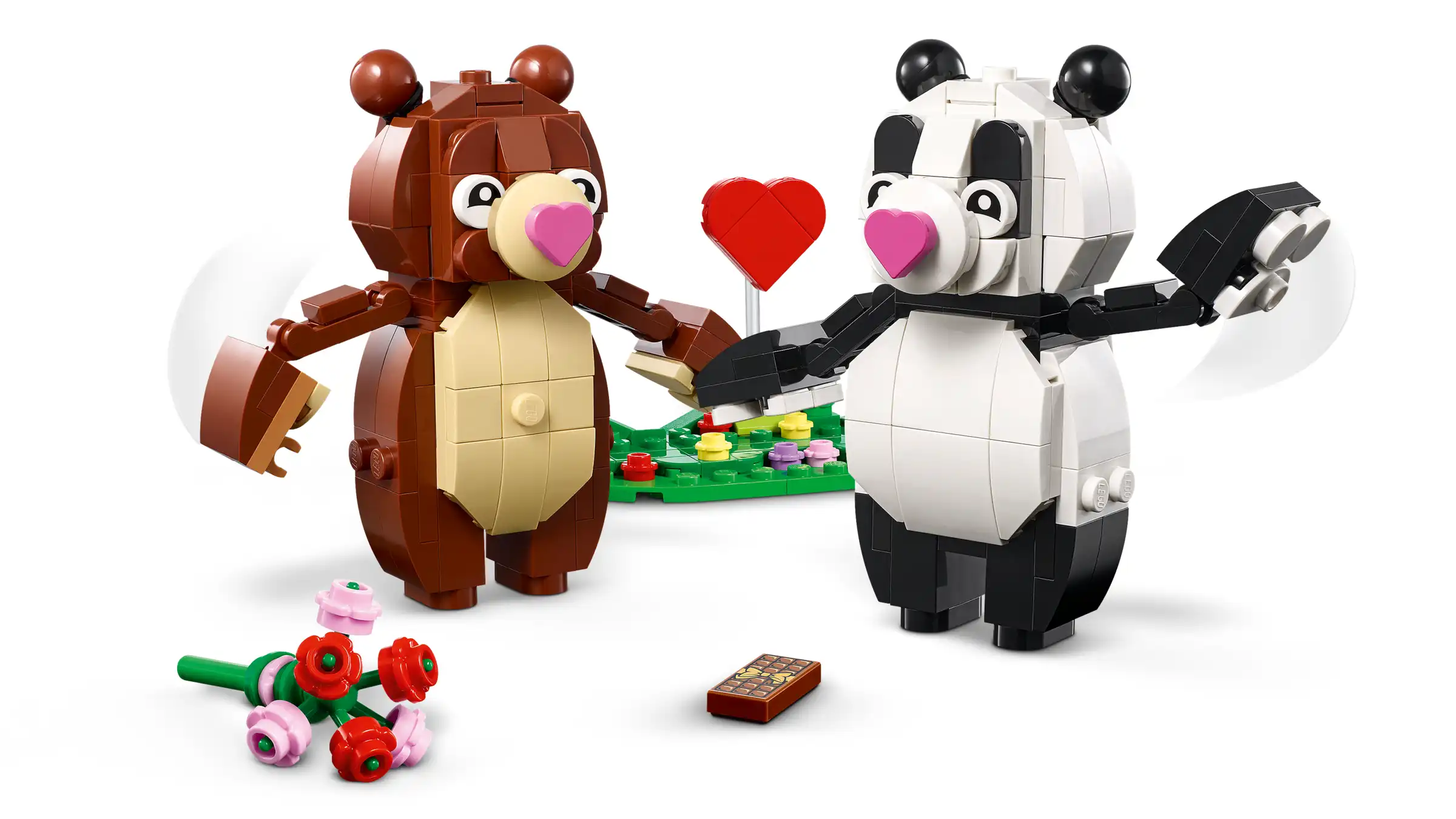 Zdjecie zestawu LEGO 40821  Zakochane niedźwiedzie 4