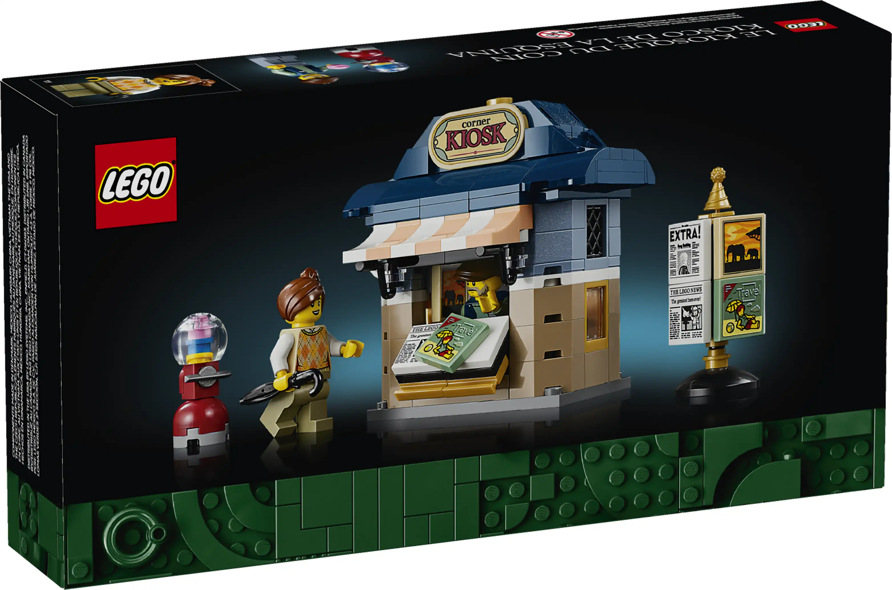 Zdjecie zestawu LEGO 40757 Icons Kiosk na rogu 3