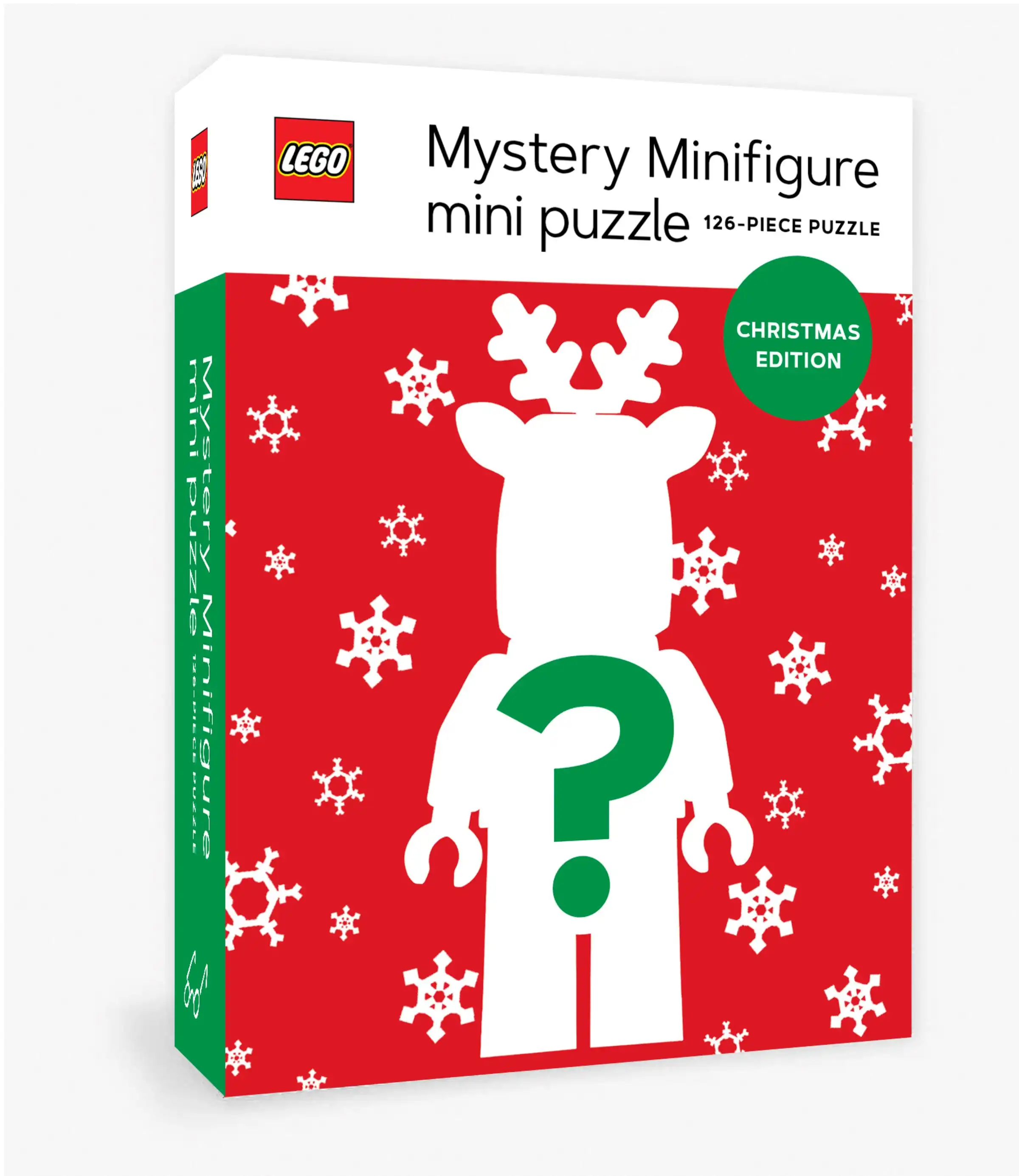 Zdjecie zestawu LEGO 5008889 Minifigurki Minipuzzle z tajemniczą minifigurką — edycja świąteczna 1