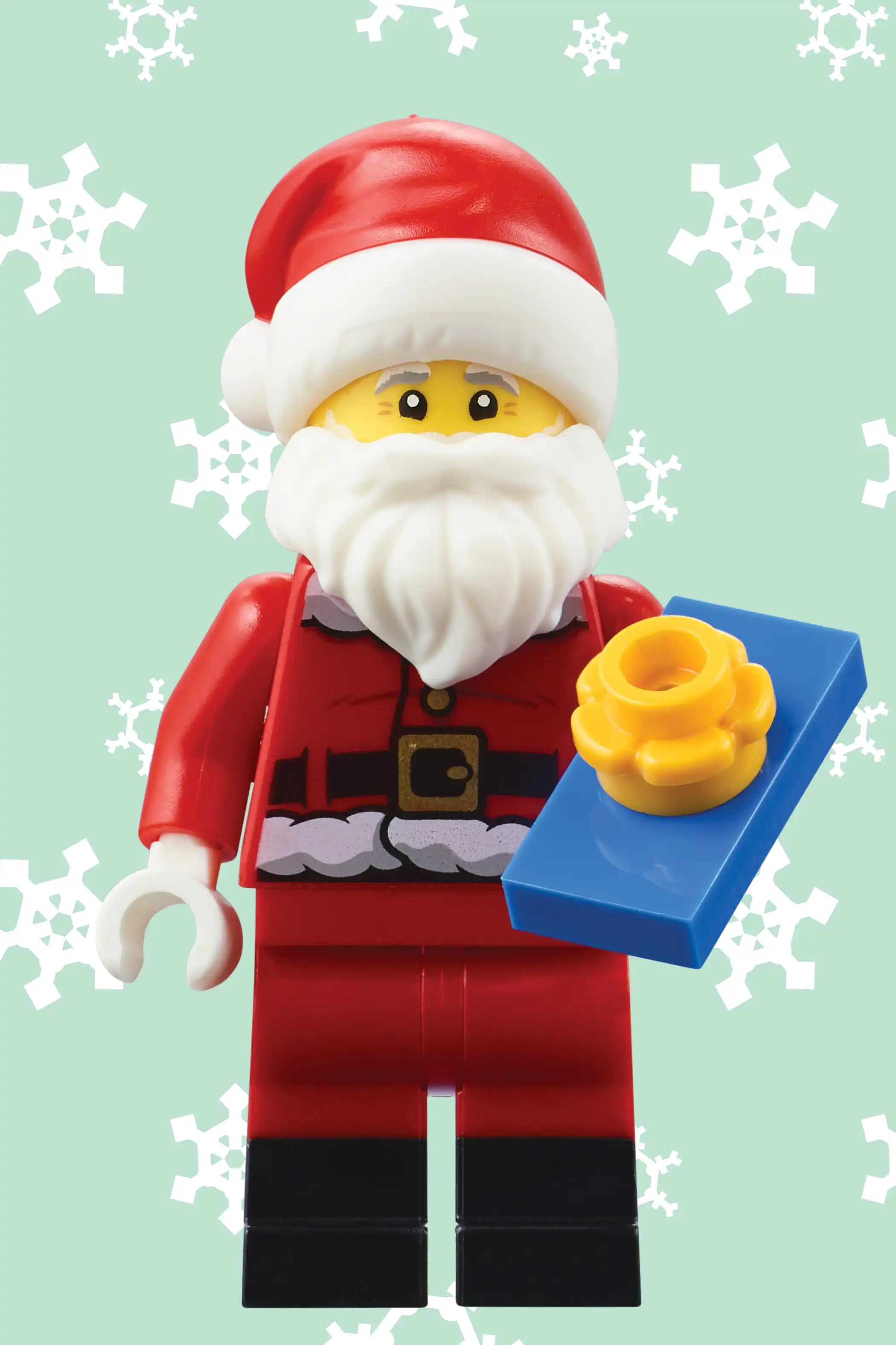 Zdjecie zestawu LEGO 5008889 Minifigurki Minipuzzle z tajemniczą minifigurką — edycja świąteczna 2