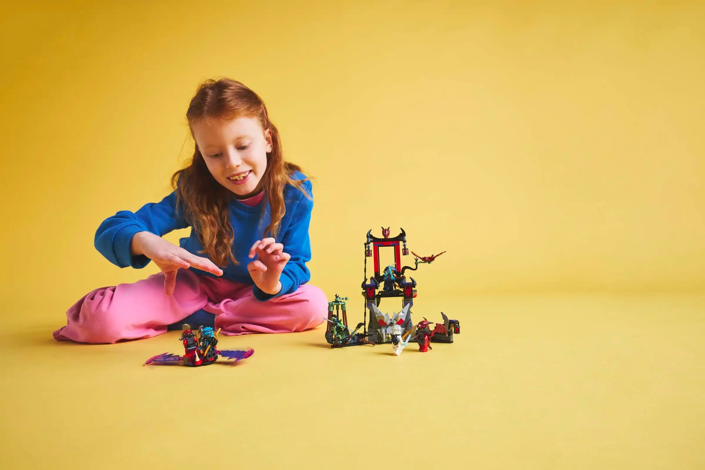 Zdjecie zestawu LEGO 71841 Ninjago Burzowa wioska Dragonów 1