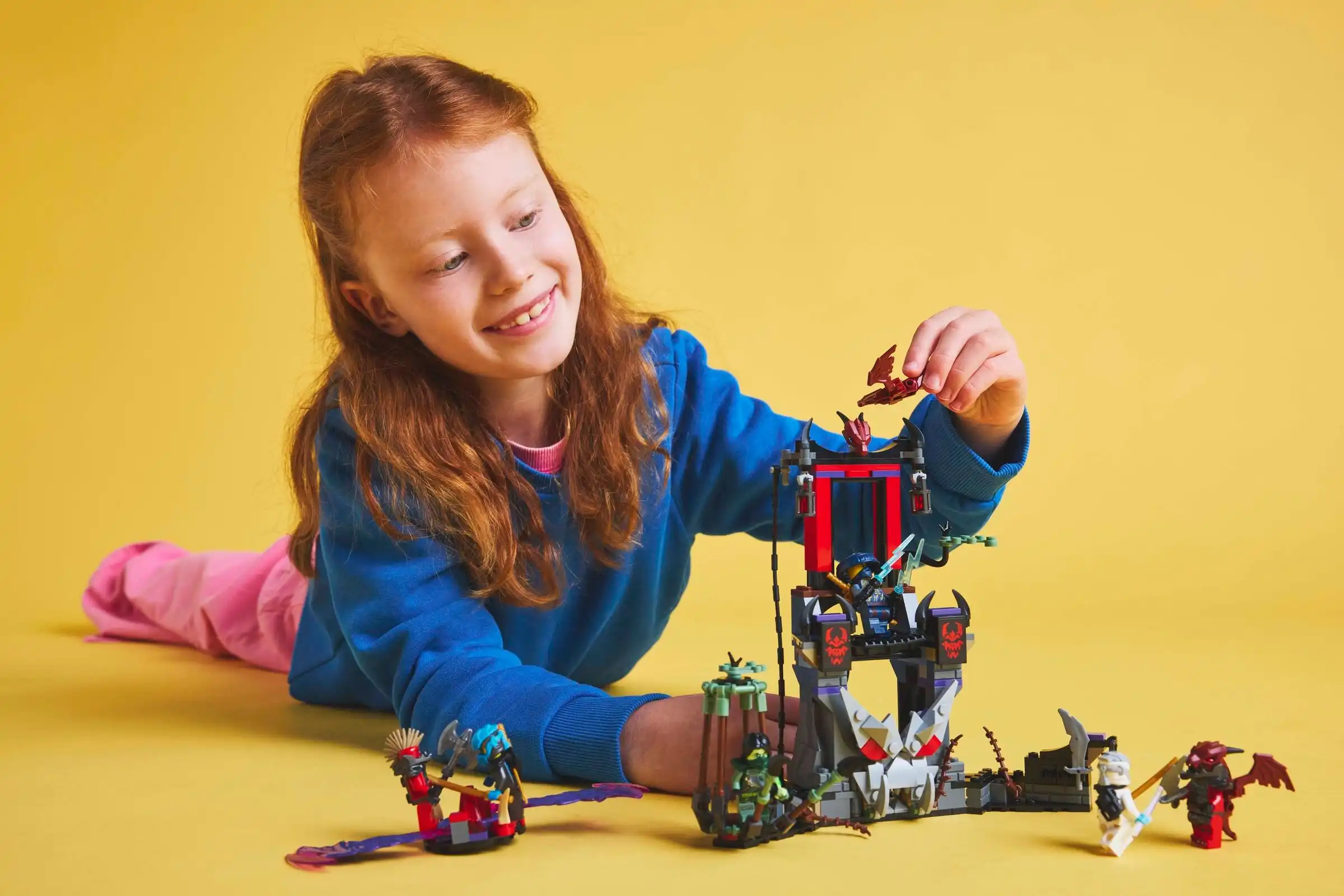 Zdjecie zestawu LEGO 71841 Ninjago Burzowa wioska Dragonów 2