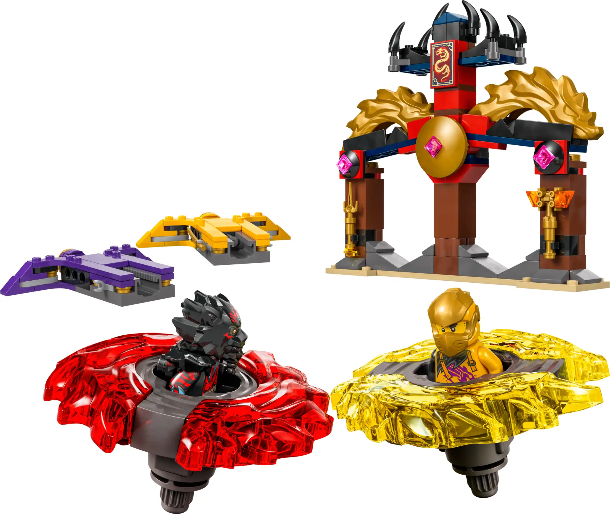 Zdjecie zestawu LEGO 71826 Ninjago Smocze Spinjitzu — zestaw bitewny 2