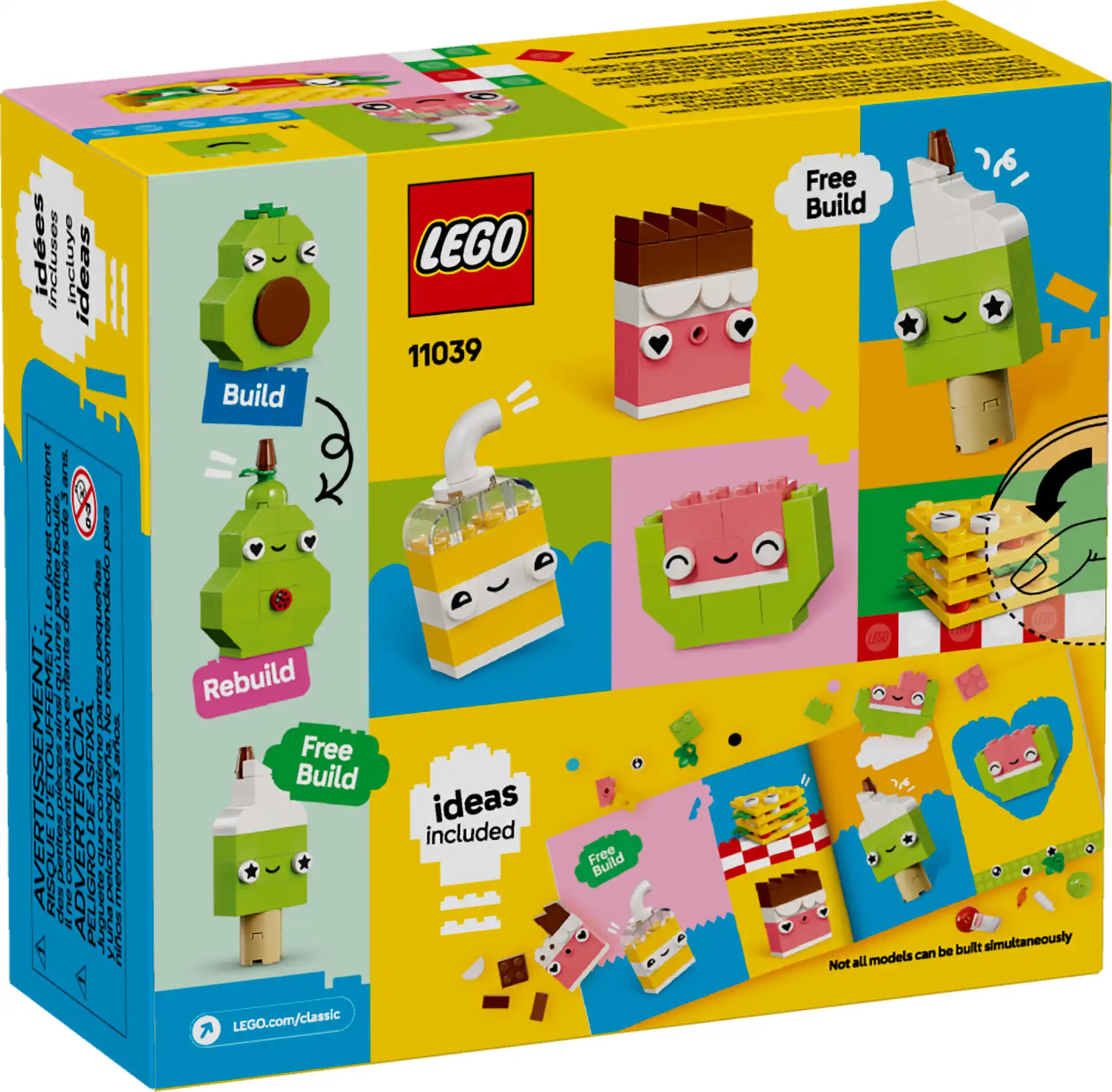 Zdjecie zestawu LEGO 11039 Classic Kreatywne smakołyki 4