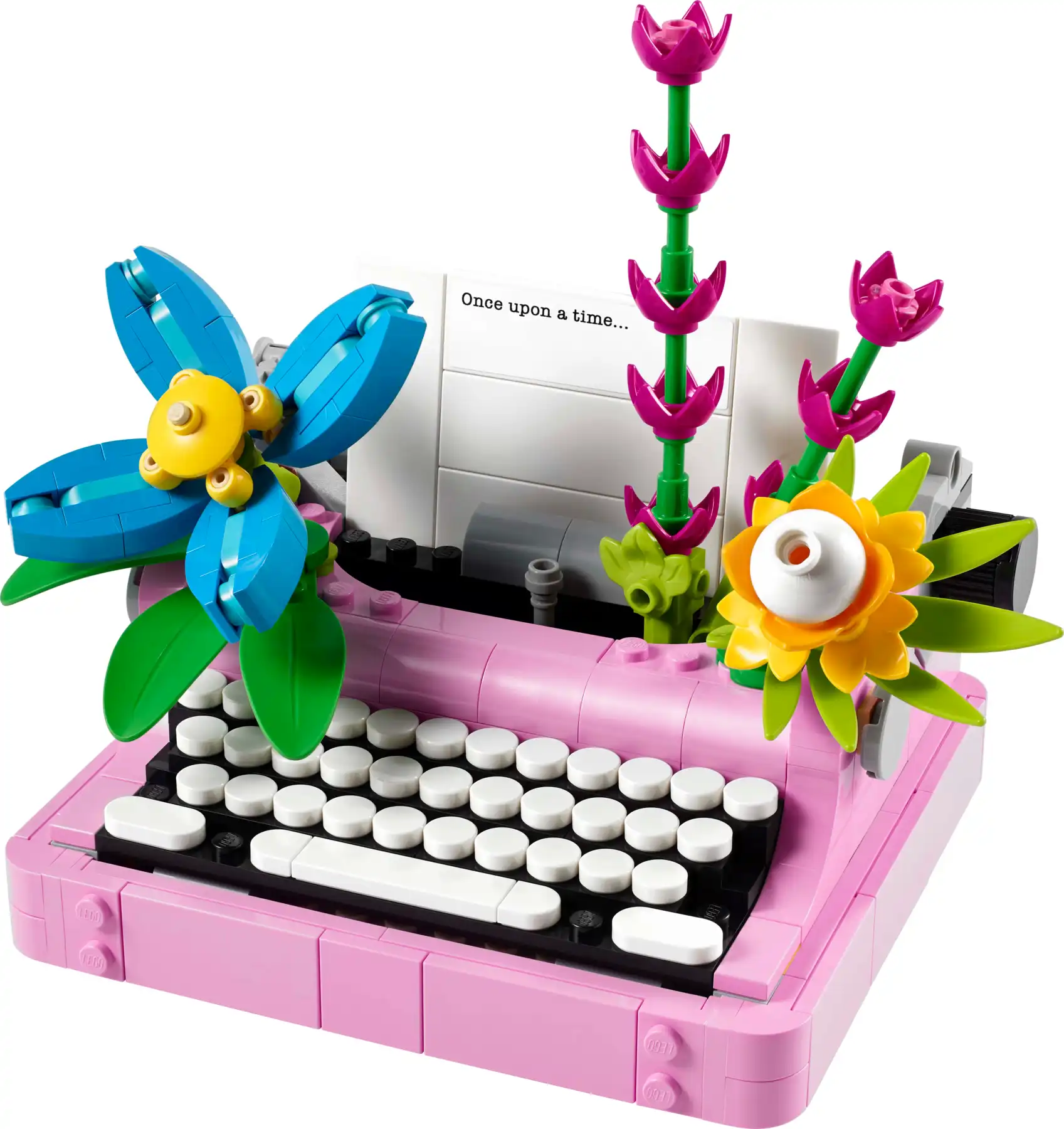 Zdjecie zestawu LEGO 31169 Creator 3 w 1 Maszyna do pisania z kwiatami 4
