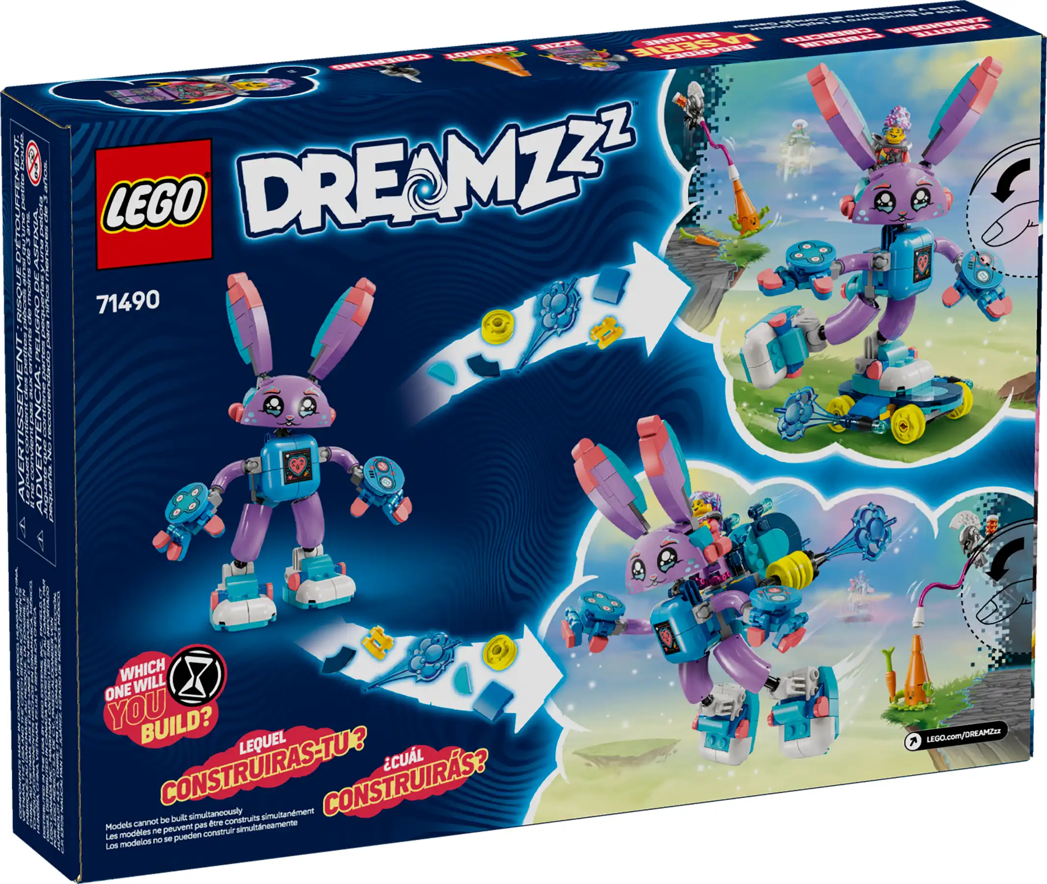 Zdjecie zestawu LEGO 71490 DREAMZzz Izzie i gamerski Bunchu 2