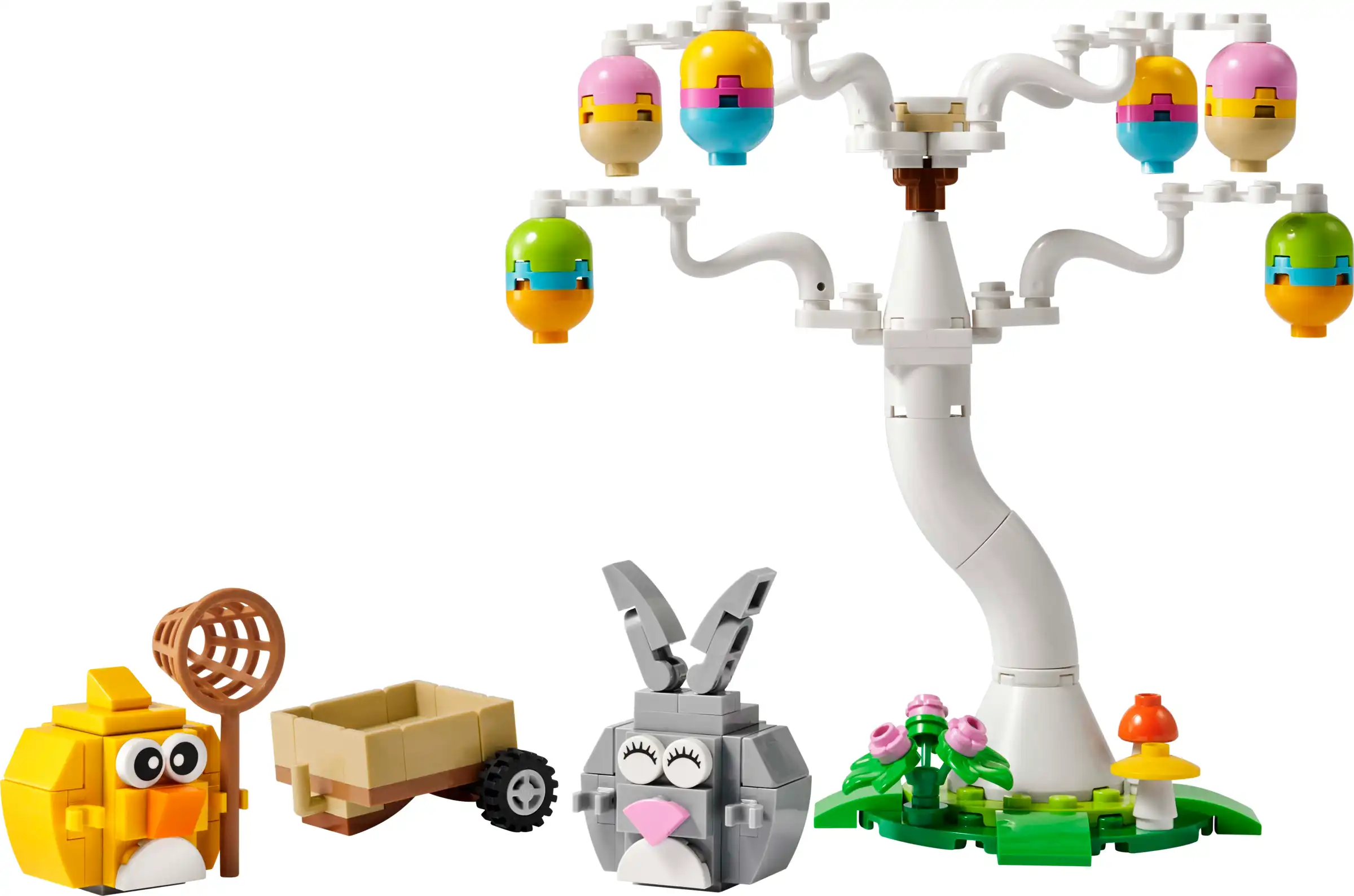 Zdjecie zestawu LEGO 40808  Poszukiwanie pisanek z zajączkiem i kurczaczkiem 1