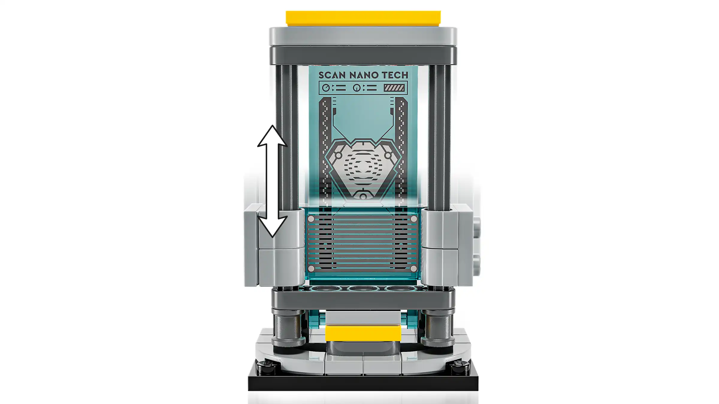 Zdjęcie zestawu LEGO 76315 Marvel Laboratorium Iron Mana: Zbrojownia