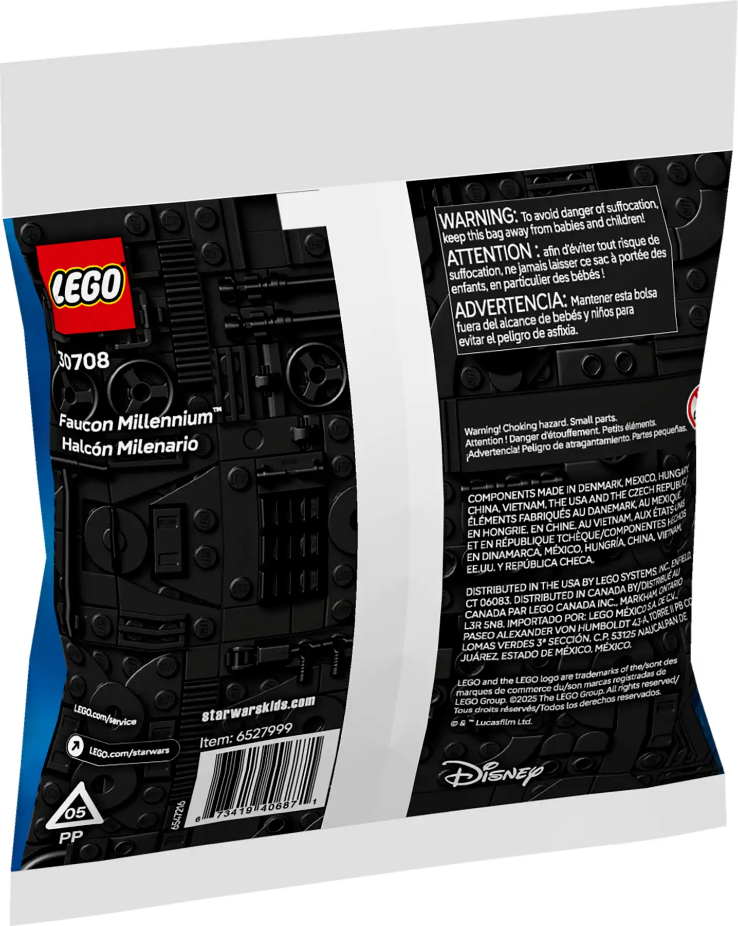 Zdjecie zestawu LEGO 30708 Star Wars Minimodel Sokoła Millennium™ 2