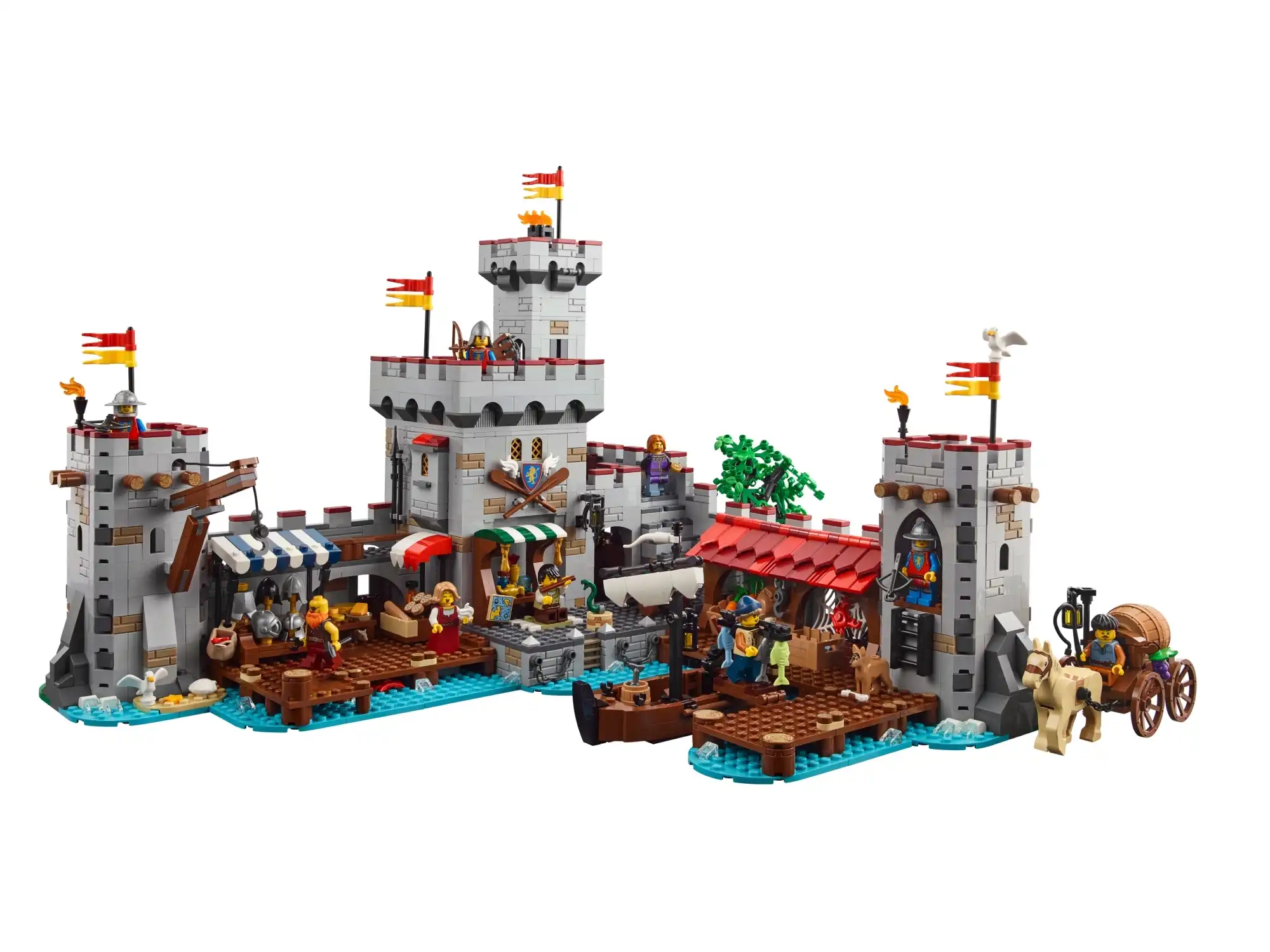 Zdjecie zestawu LEGO 910047 BrickLink Średniowieczny nadmorski rynek 1