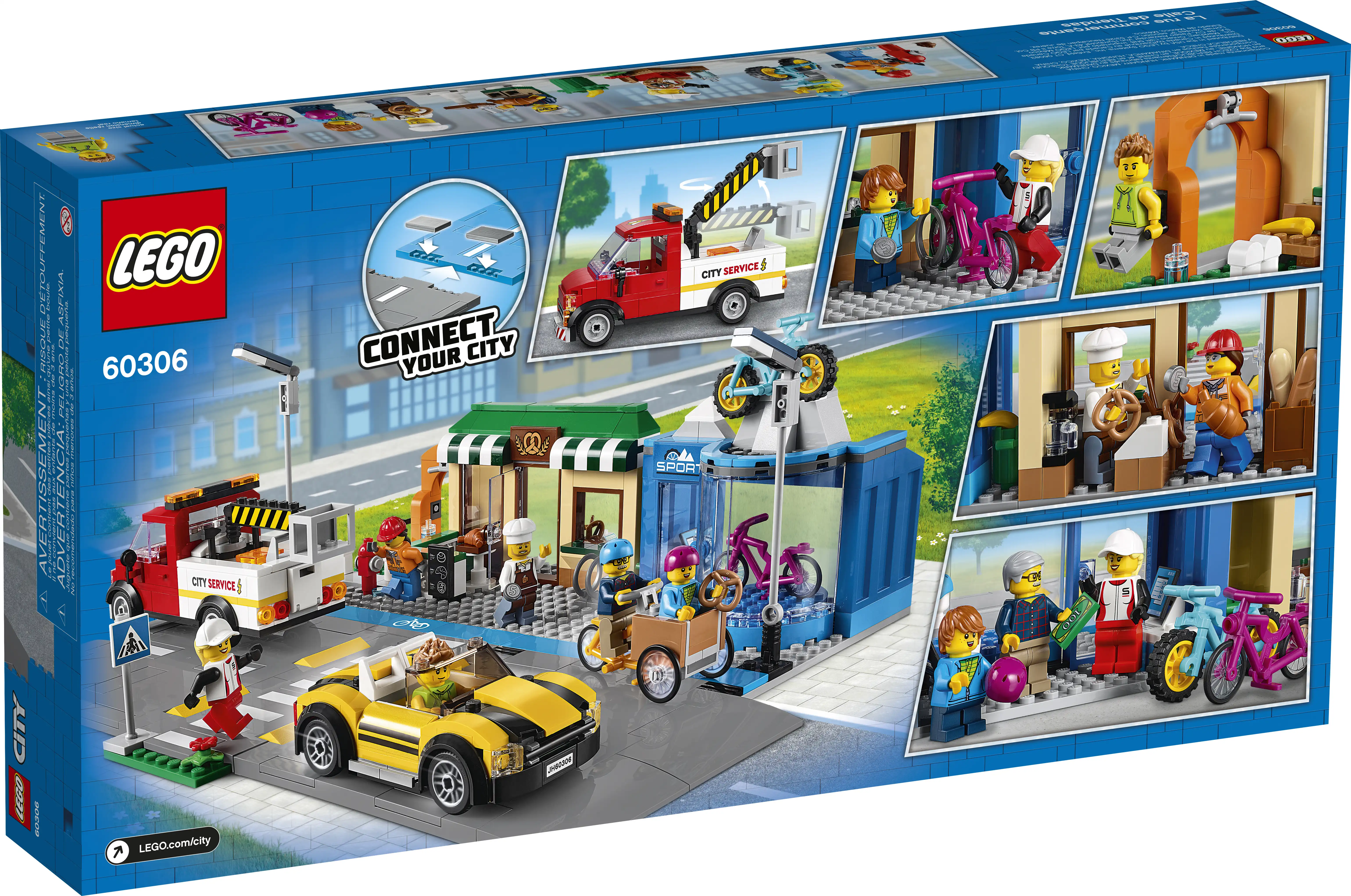 Zdjecie zestawu LEGO 60306 City Ulica handlowa 1