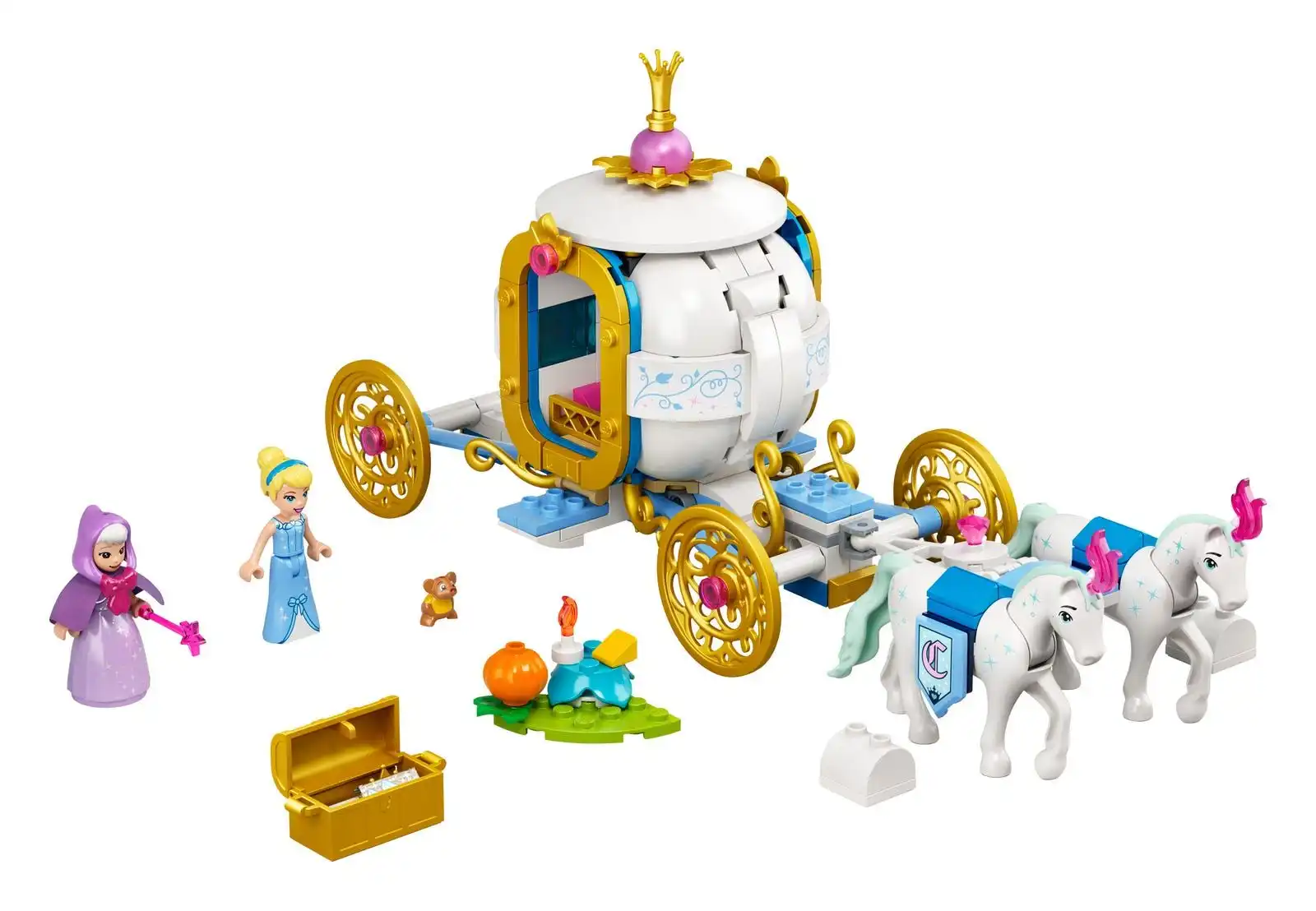 Zdjecie zestawu LEGO 43192 Disney Królewski powóz Kopciuszka 3