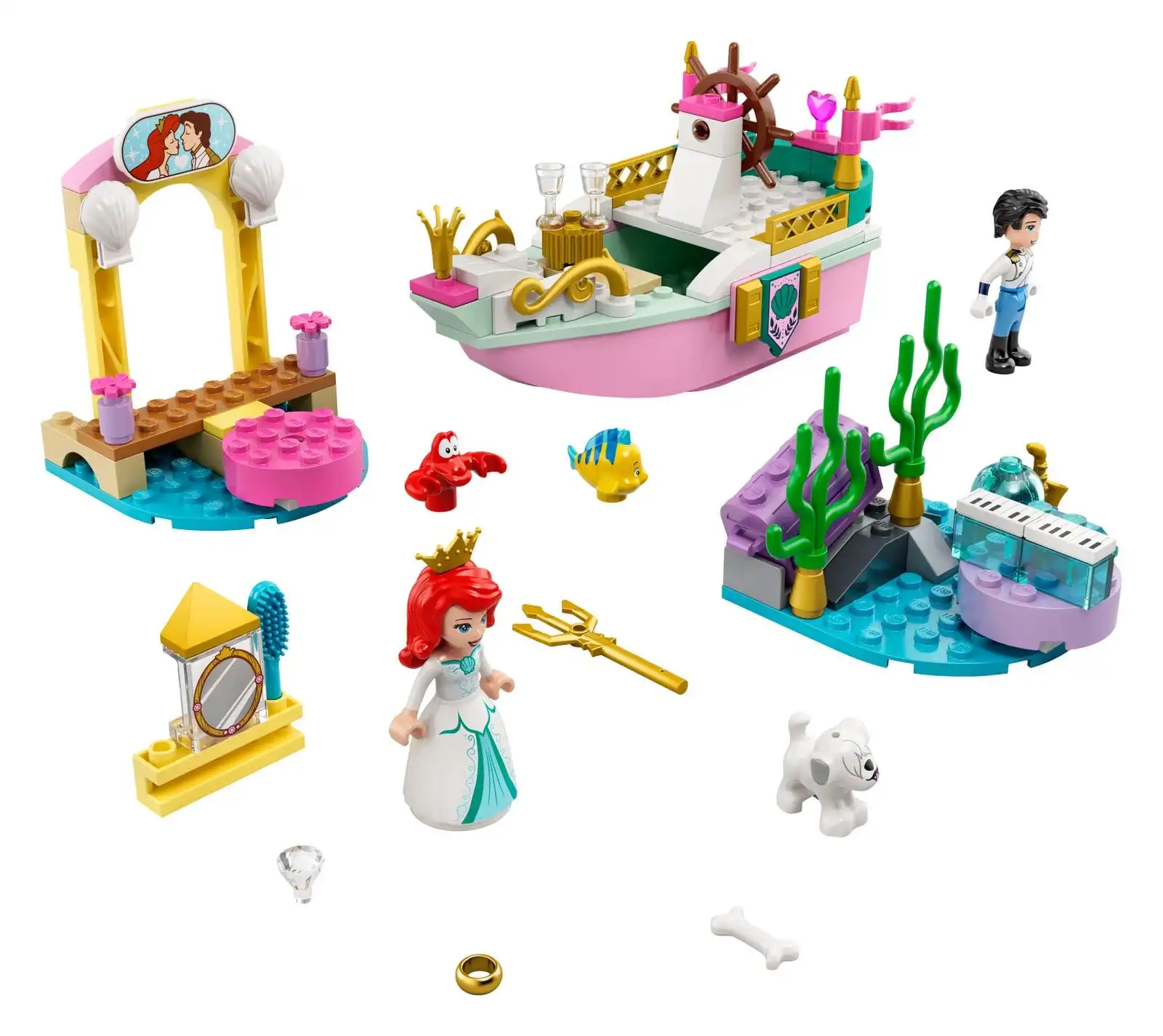Zdjecie zestawu LEGO 43191 Disney Świąteczna łódź Arielki 3