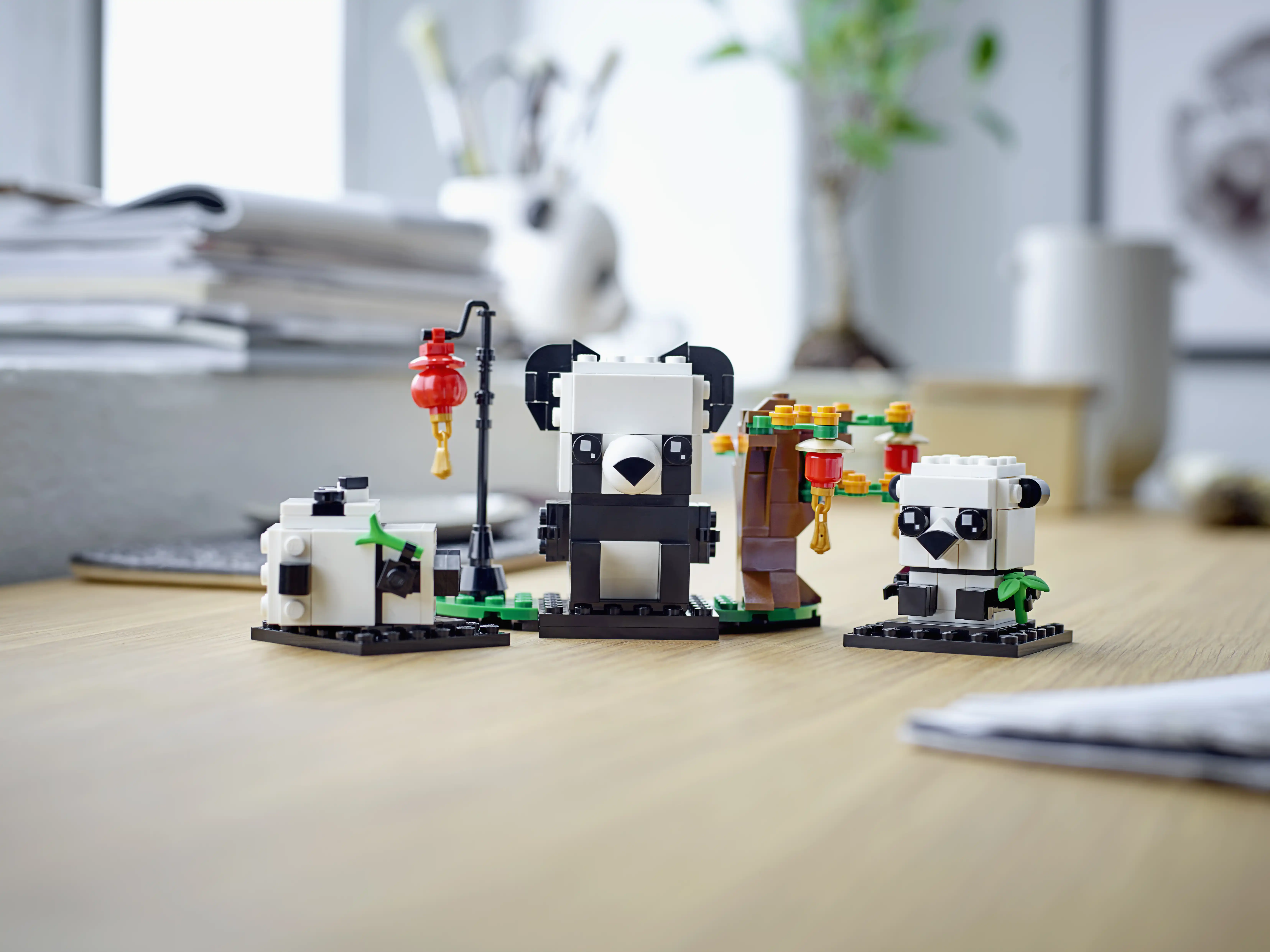 Zdjecie zestawu LEGO 40466 BrickHeadz Pandy na Chiński Nowy Rok 3