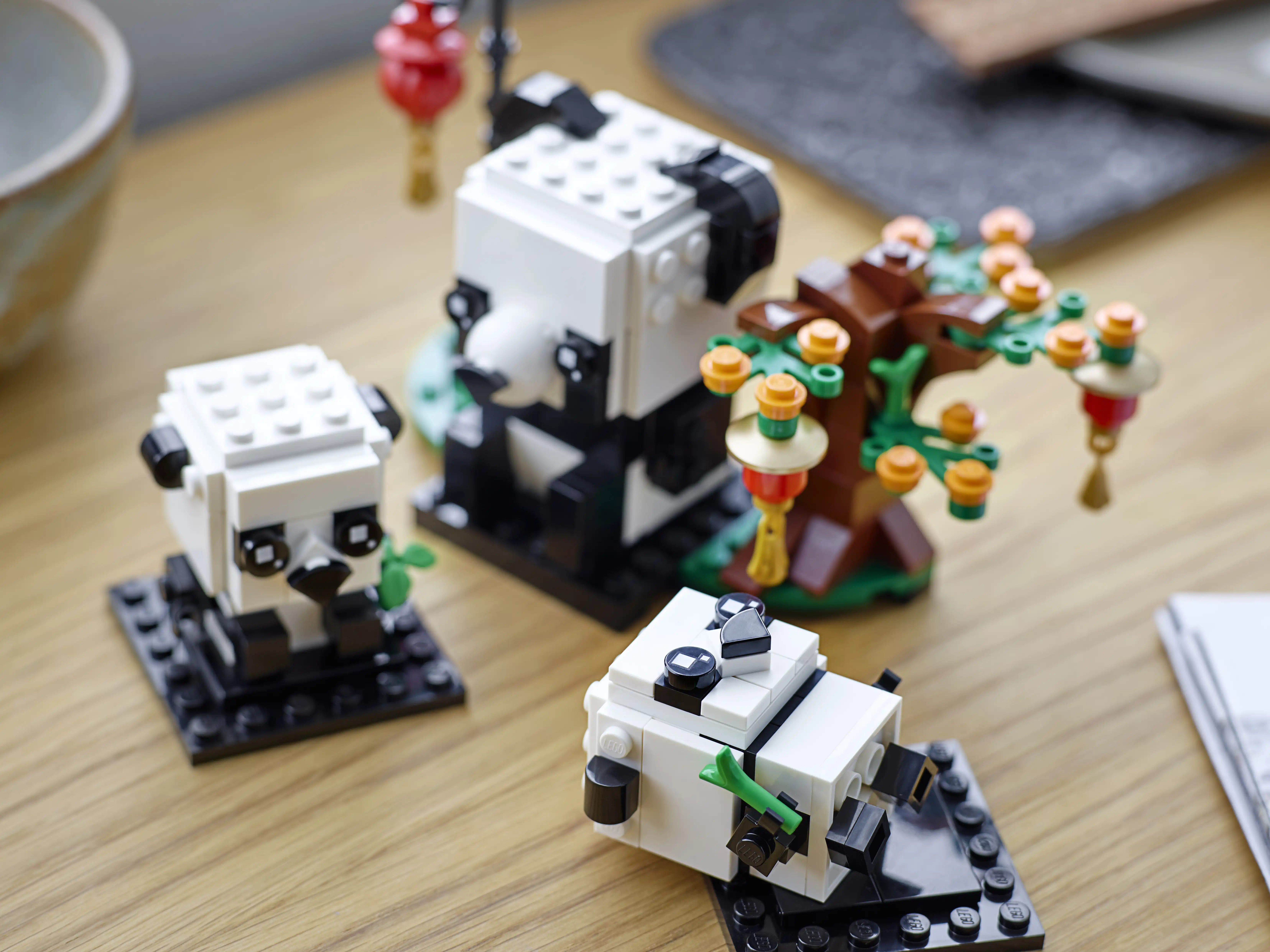 Zdjecie zestawu LEGO 40466 BrickHeadz Pandy na Chiński Nowy Rok 4