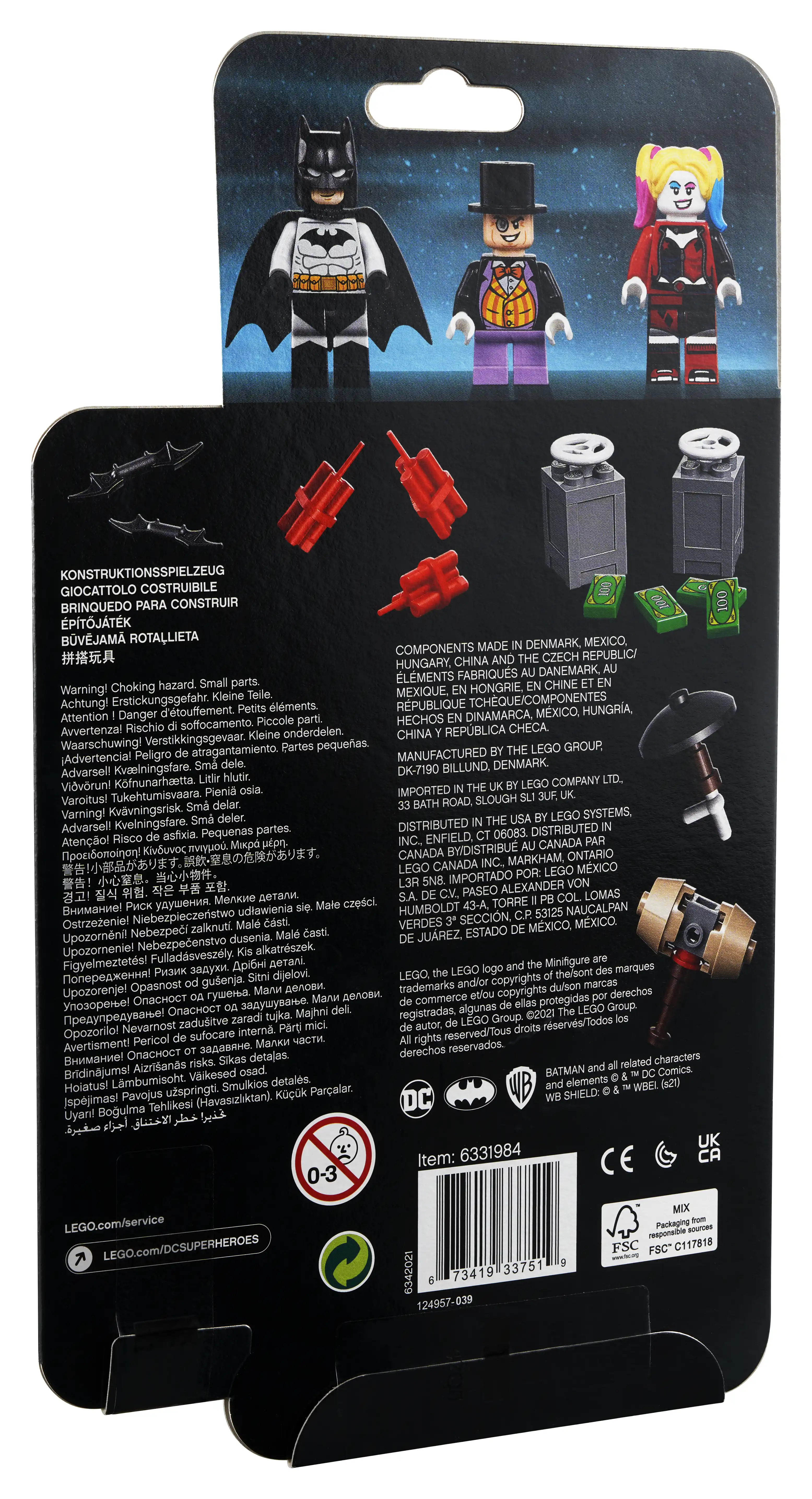 Zdjecie zestawu LEGO 40453 DC Super Heroes Batman™ kontra Pingwin i Harley Quinn 2
