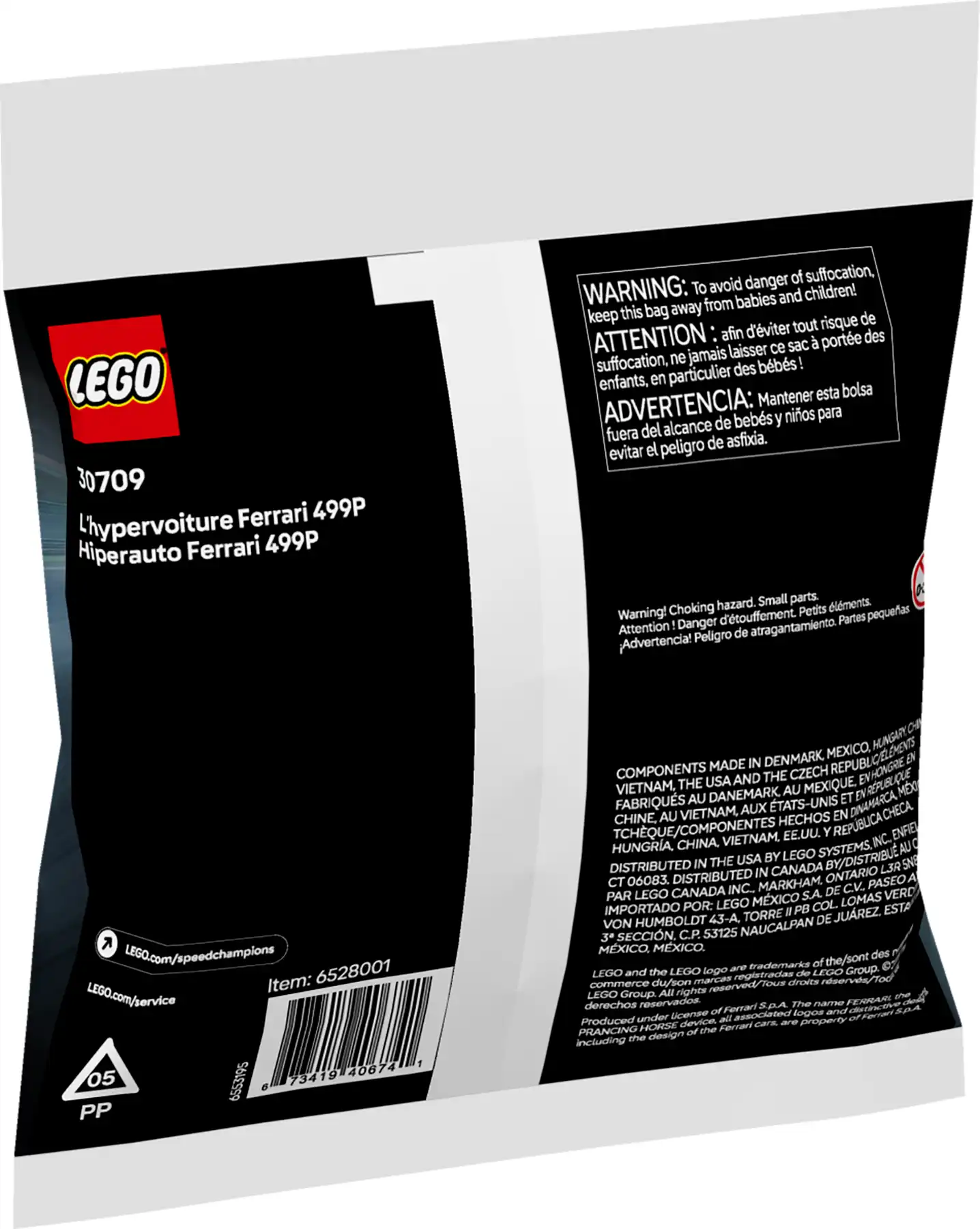 Zdjecie zestawu LEGO 30709 Speed Champions Ferrari 499P – hipersamochód 2