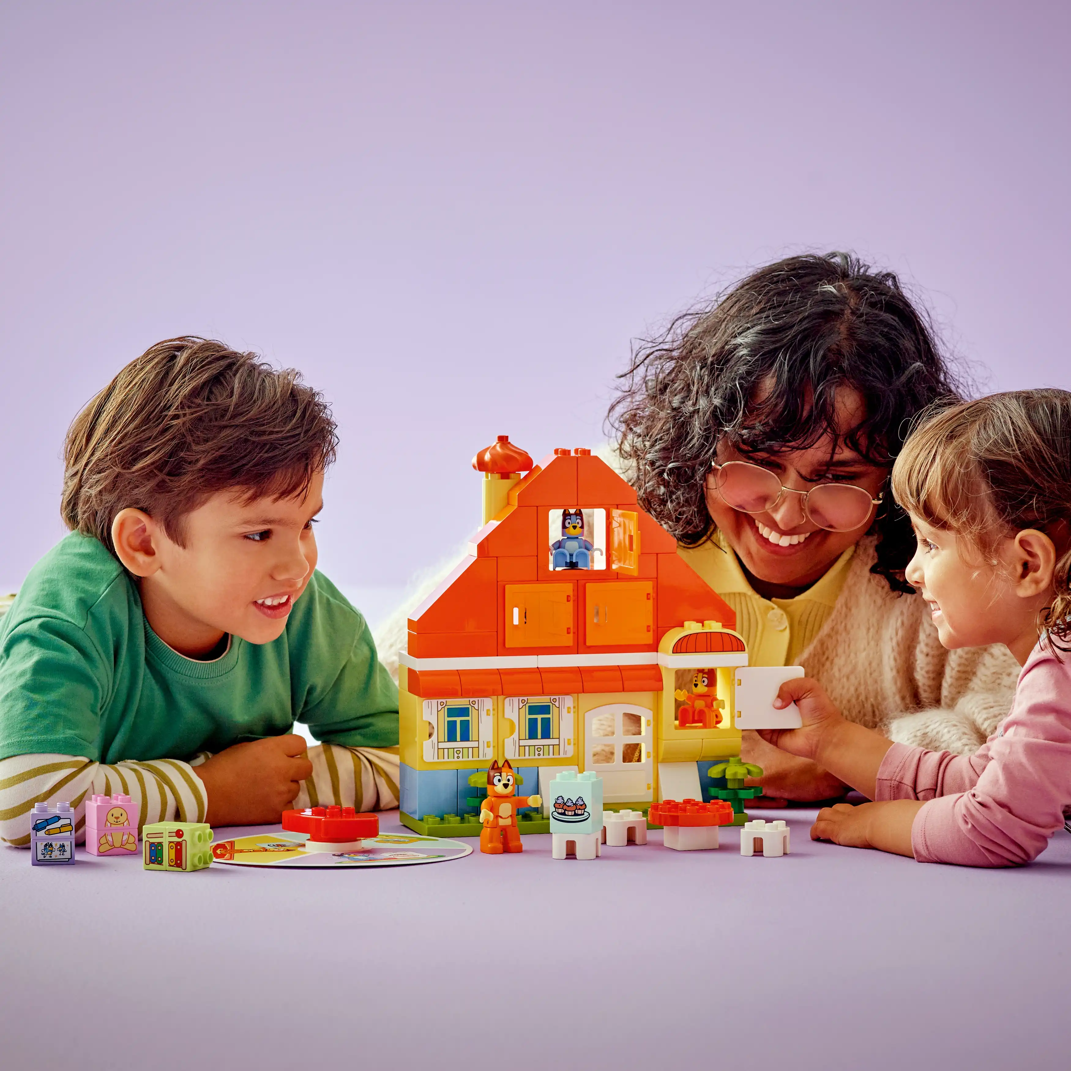 Zdjecie zestawu LEGO 10459  Dom rodzinny Blue z grą pamięciową 3