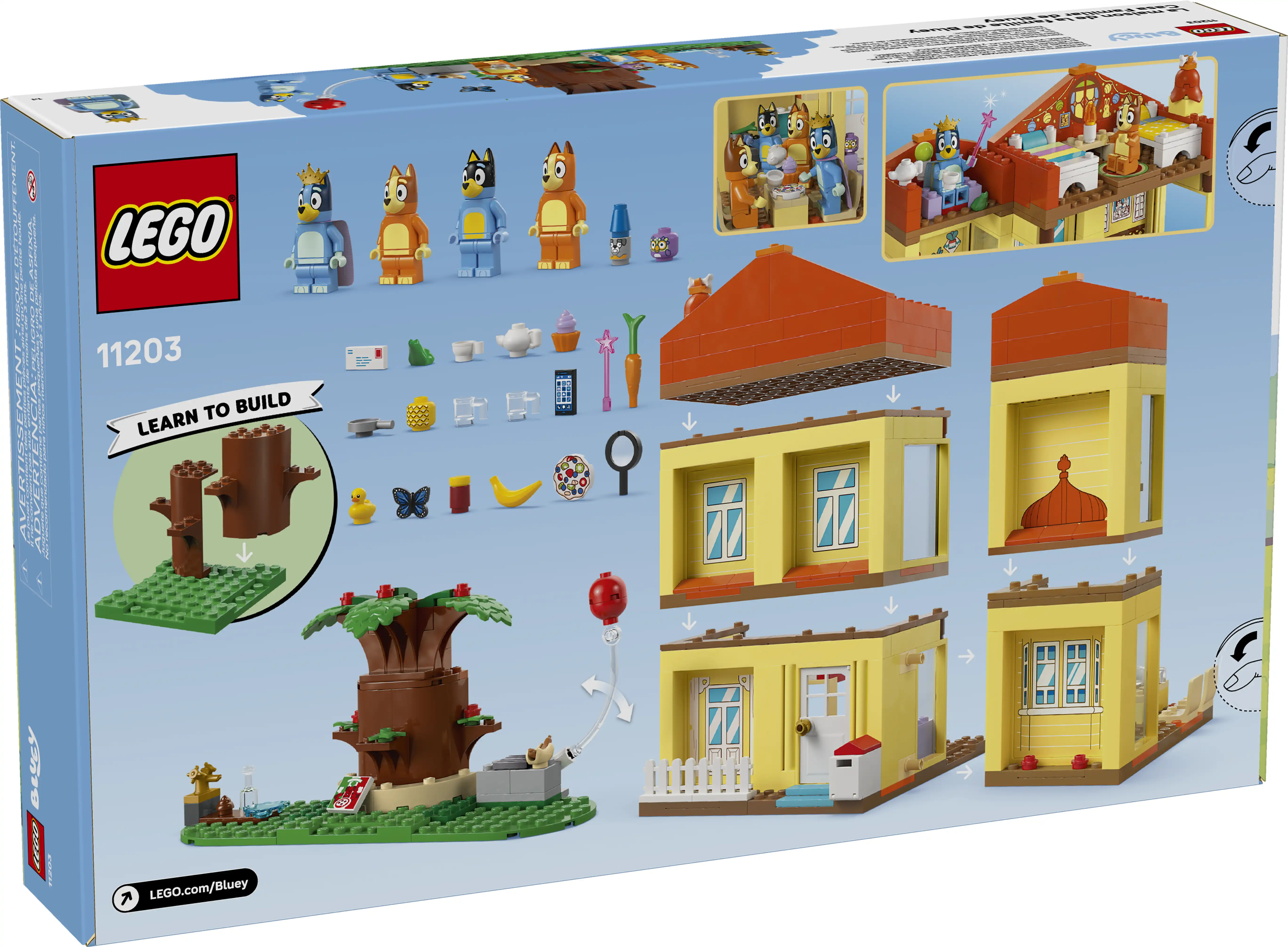 Zdjecie zestawu LEGO 11203  Dom rodzinny Blue 1