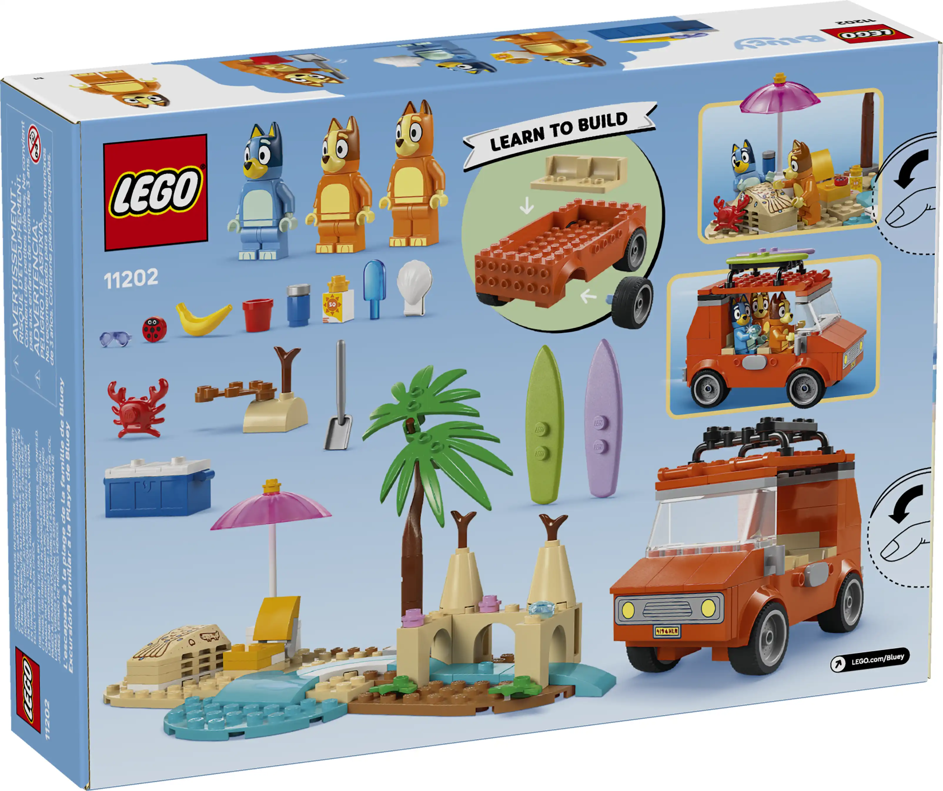 Zdjecie zestawu LEGO 11202  Blue i rodzinna wycieczka samochodem 2