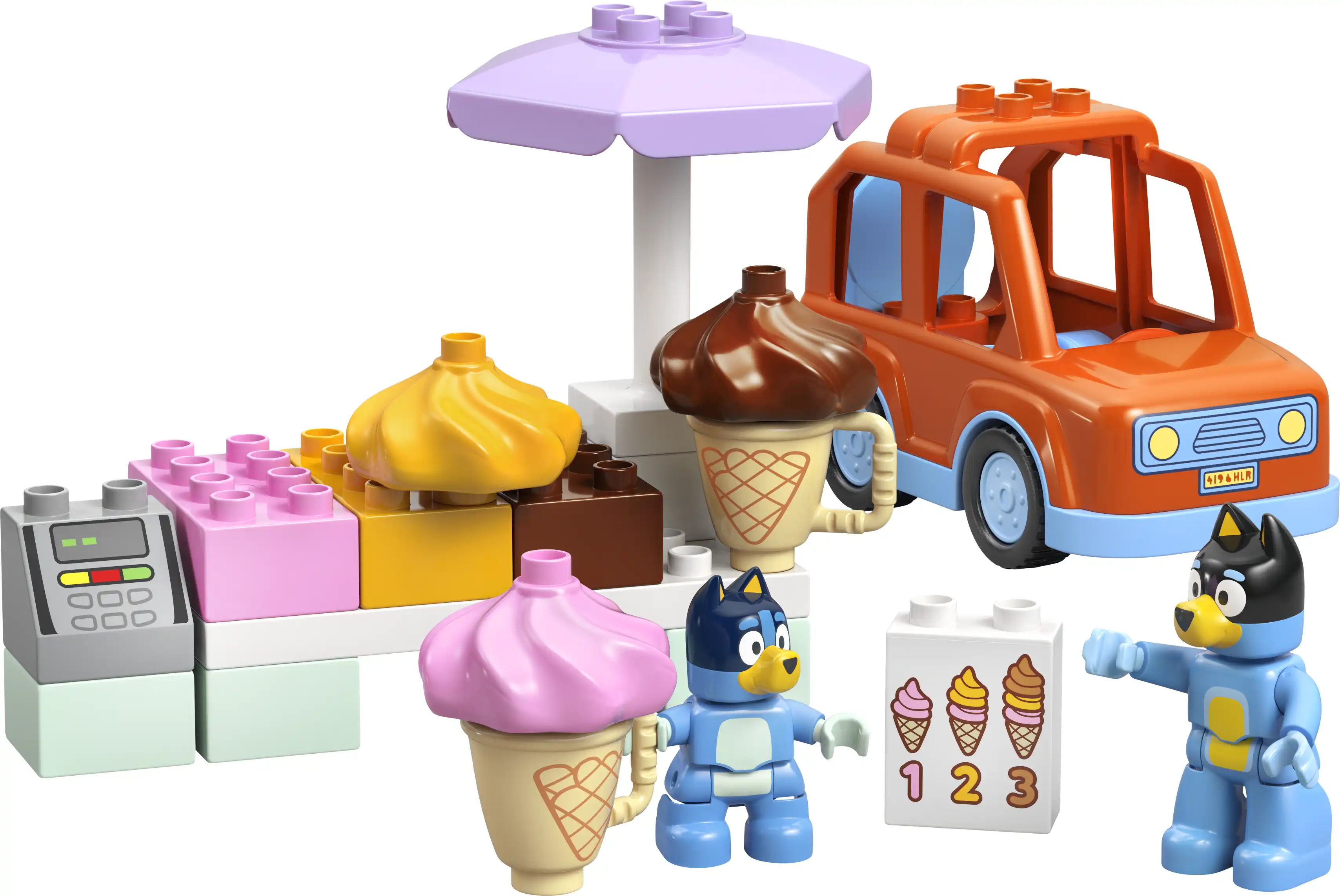 Zdjecie zestawu LEGO 10458  Wyprawa po lody z Blue 1