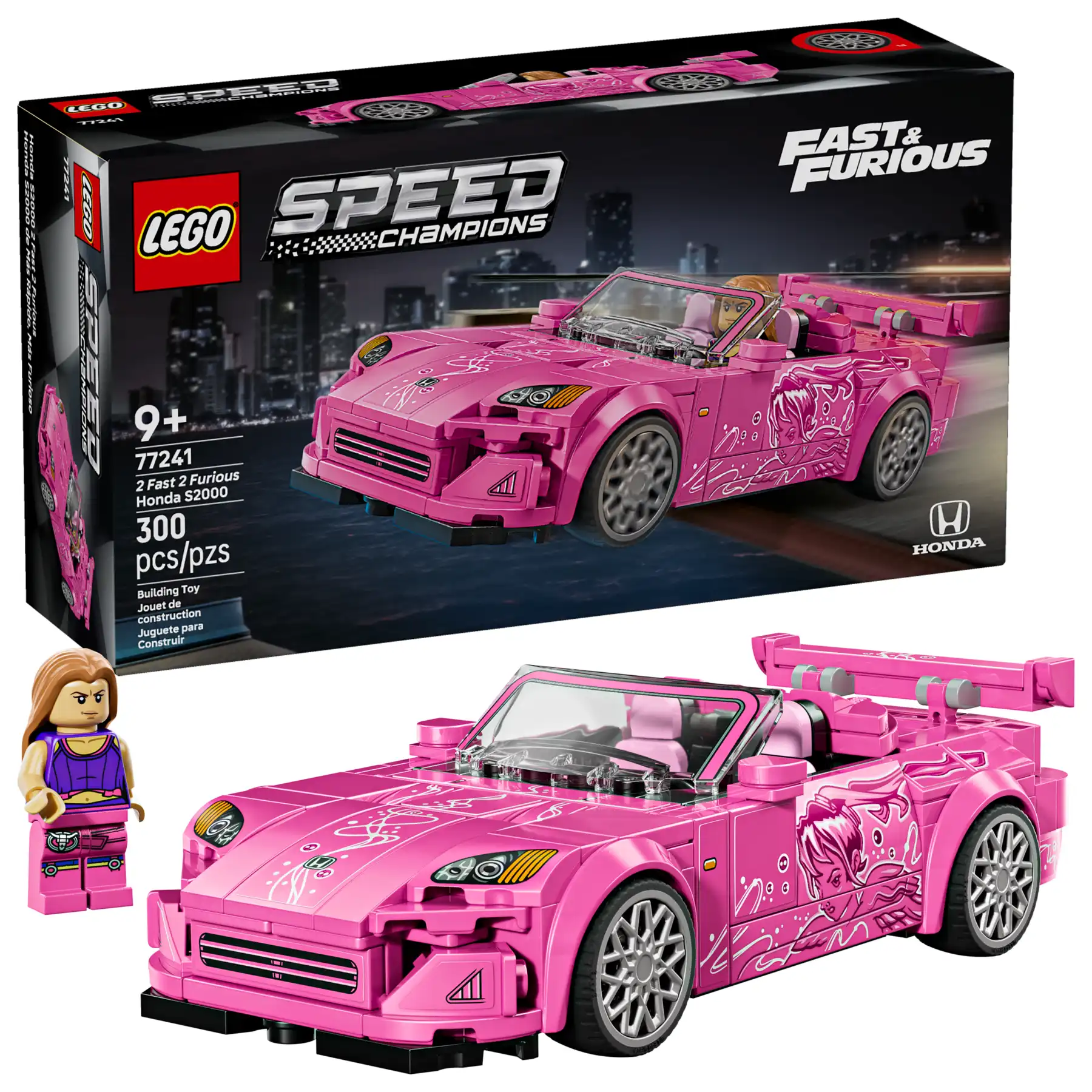 Zdjecie zestawu LEGO 77241 Speed Champions Honda S2000 z filmu Za szybcy, za wściekli 1
