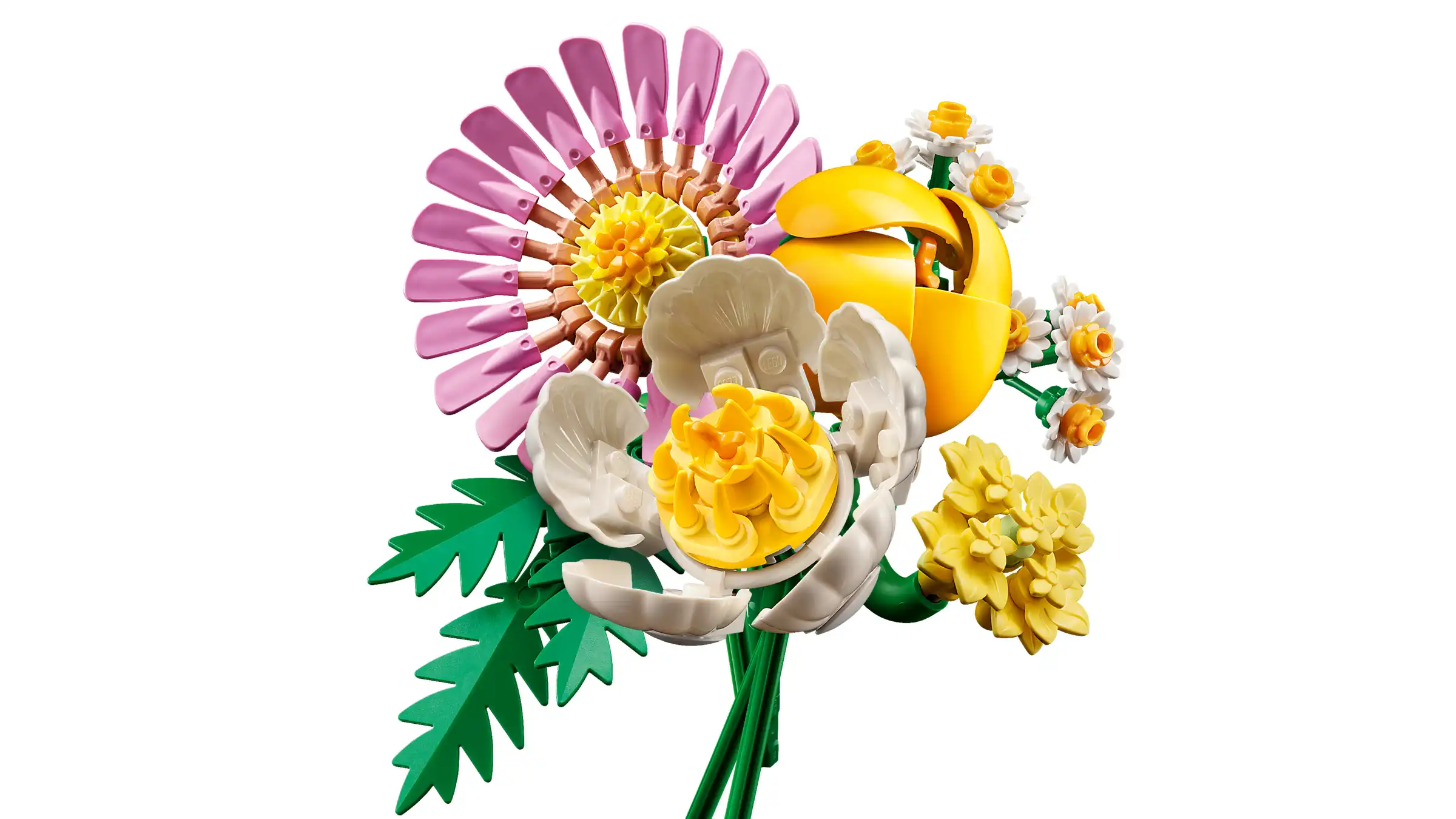 Zdjecie zestawu LEGO 10347 Botanical Collection Mały bukiet żółtych kwiatów 3