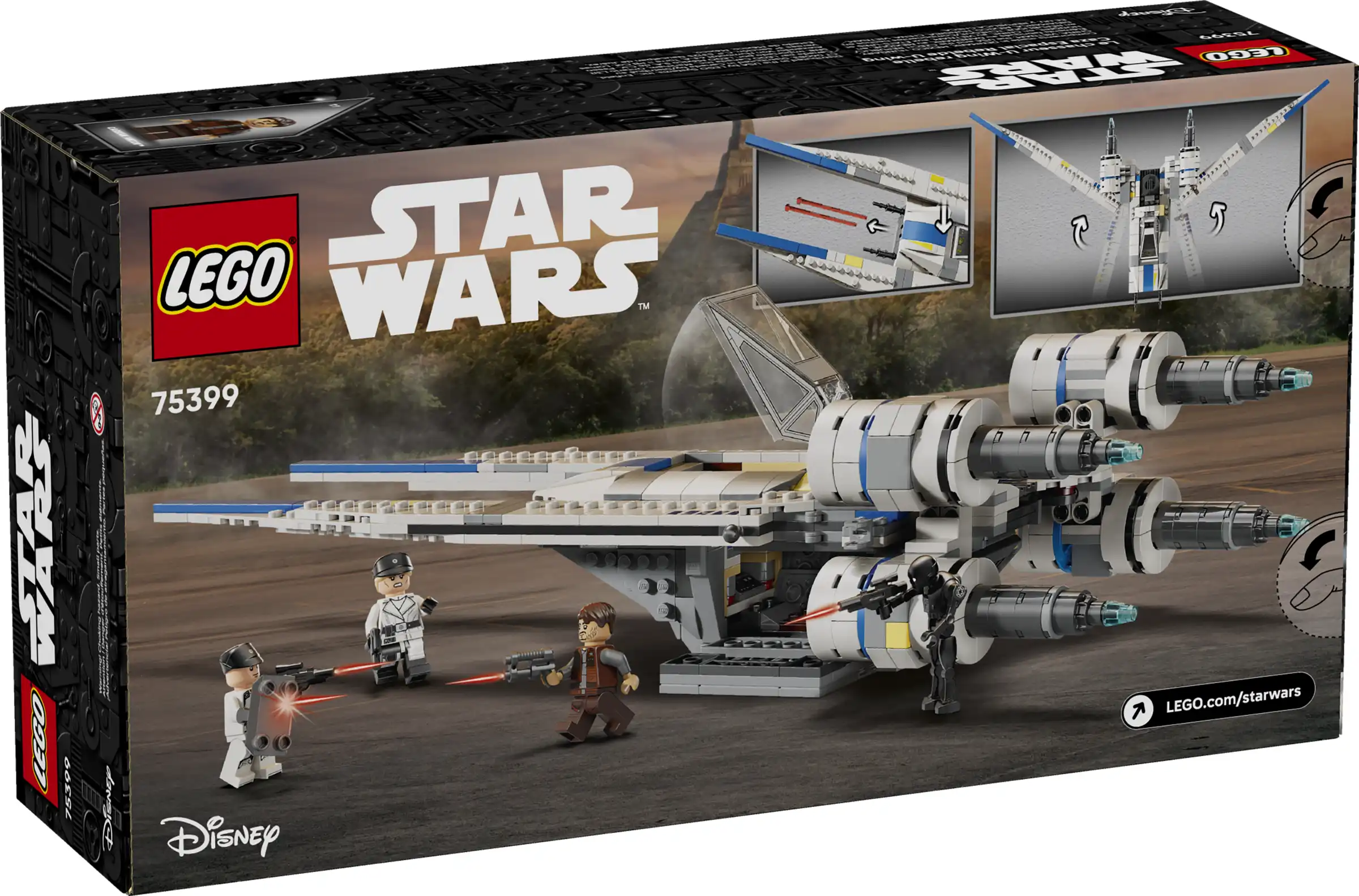 Zdjecie zestawu LEGO 75399 Star Wars Myśliwiec U-Wing Rebelii 2
