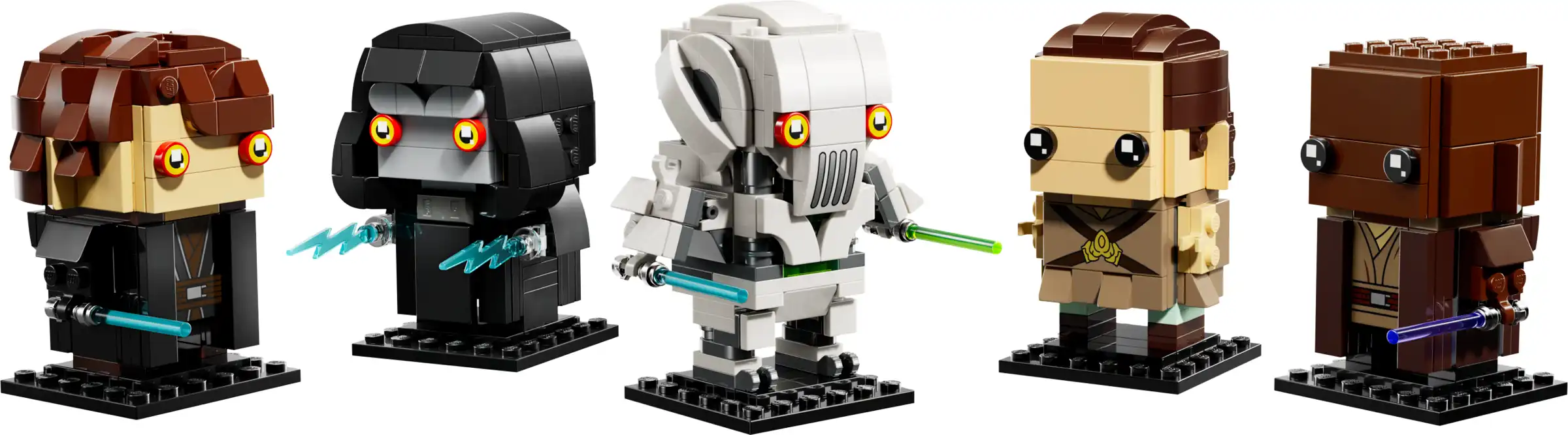 Zdjecie zestawu LEGO 40796 BrickHeadz Zemsta Sithów™ - bohaterowie i złoczyńcy 1