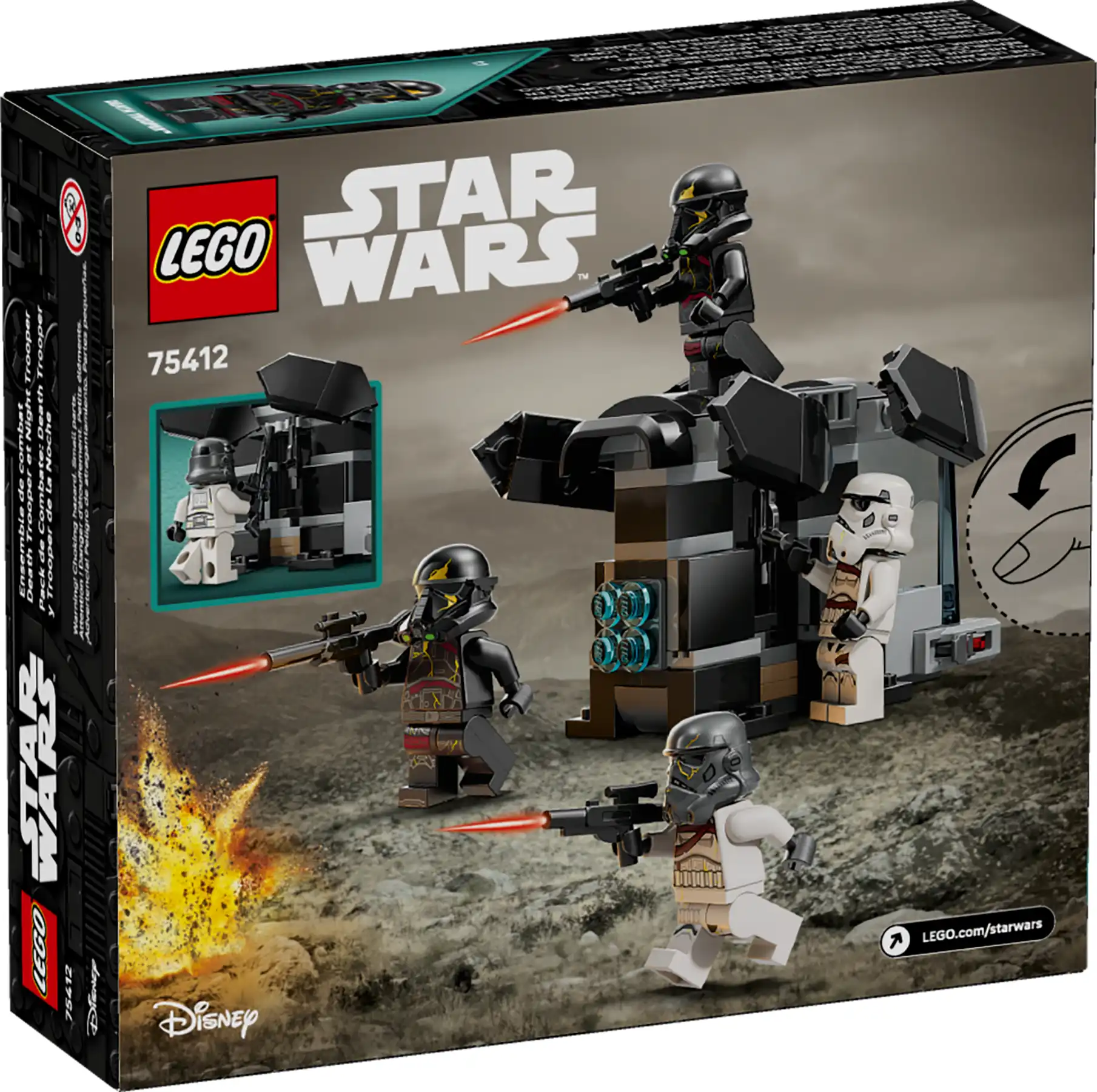 Zdjecie zestawu LEGO 75412 Star Wars Death Trooper & Night Trooper Battle Pack 1