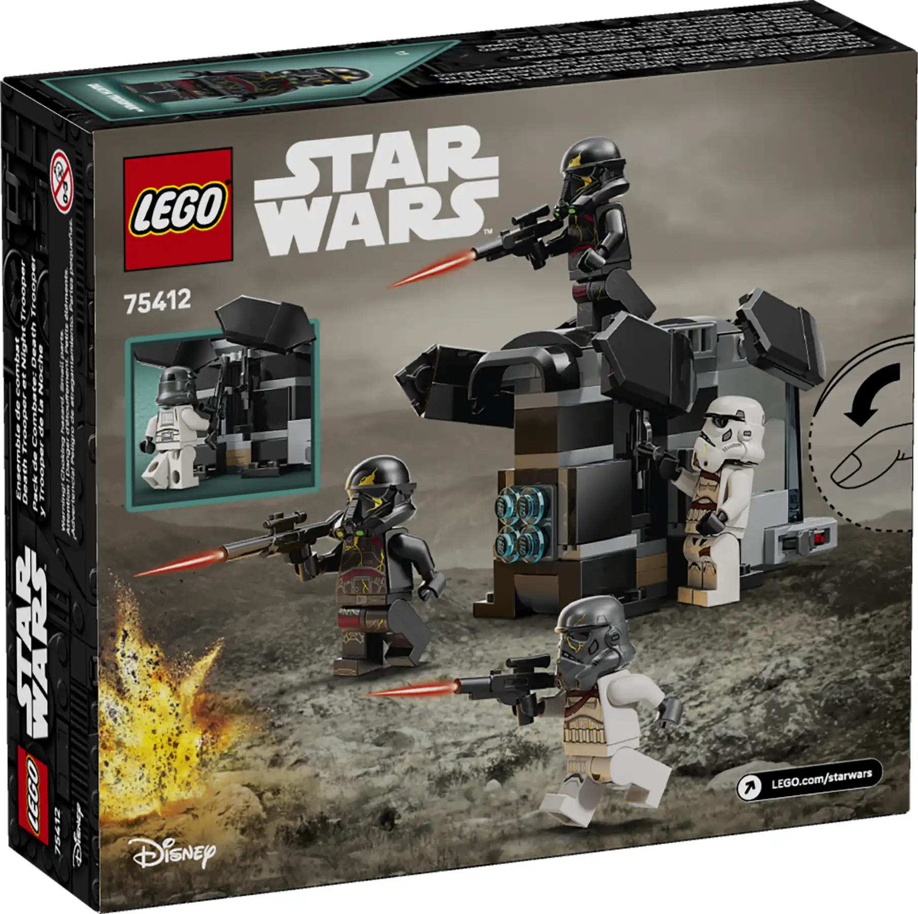 Zdjecie zestawu LEGO 75412 Star Wars Death Trooper & Night Trooper Battle Pack 2