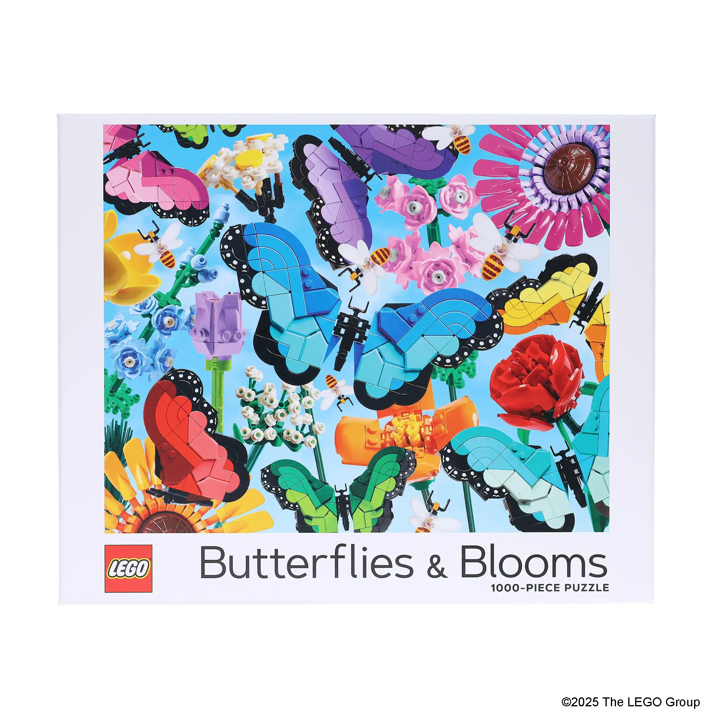 Zdjecie zestawu LEGO 5009302  Puzzle Motyle i kwiaty 1000 elementów 2