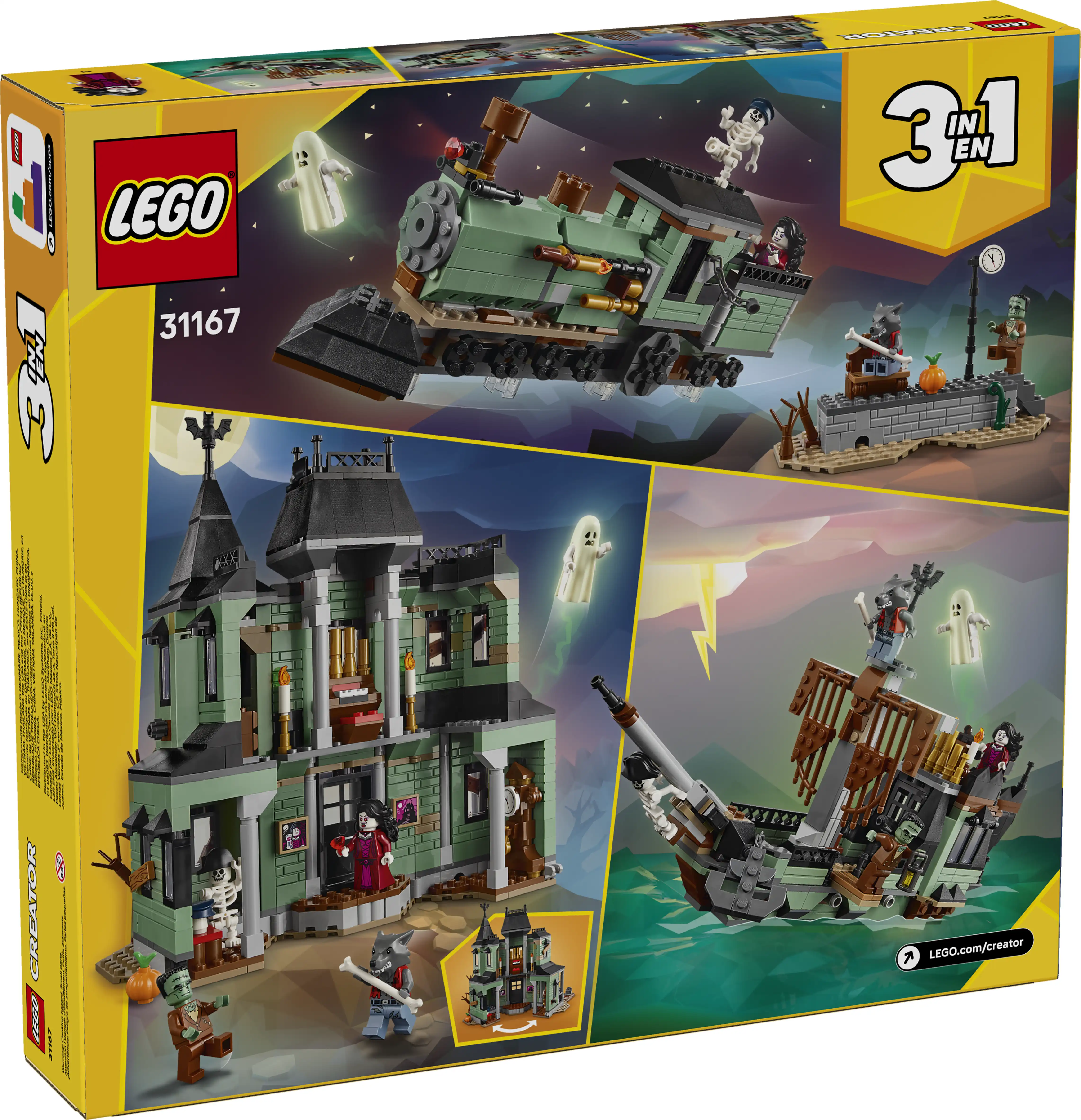 Zdjecie zestawu LEGO 31167 Creator 3w1 Nawiedzona rezydencja 2