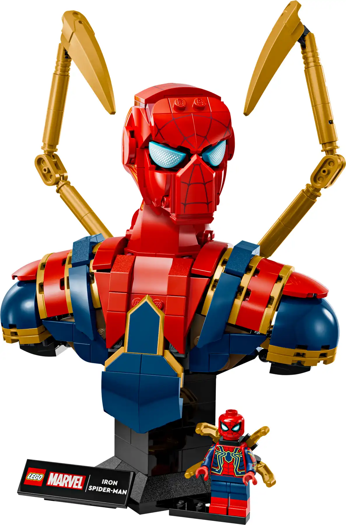 Zdjecie zestawu LEGO 76326 Marvel Popiersie Iron Spider-Mana 1