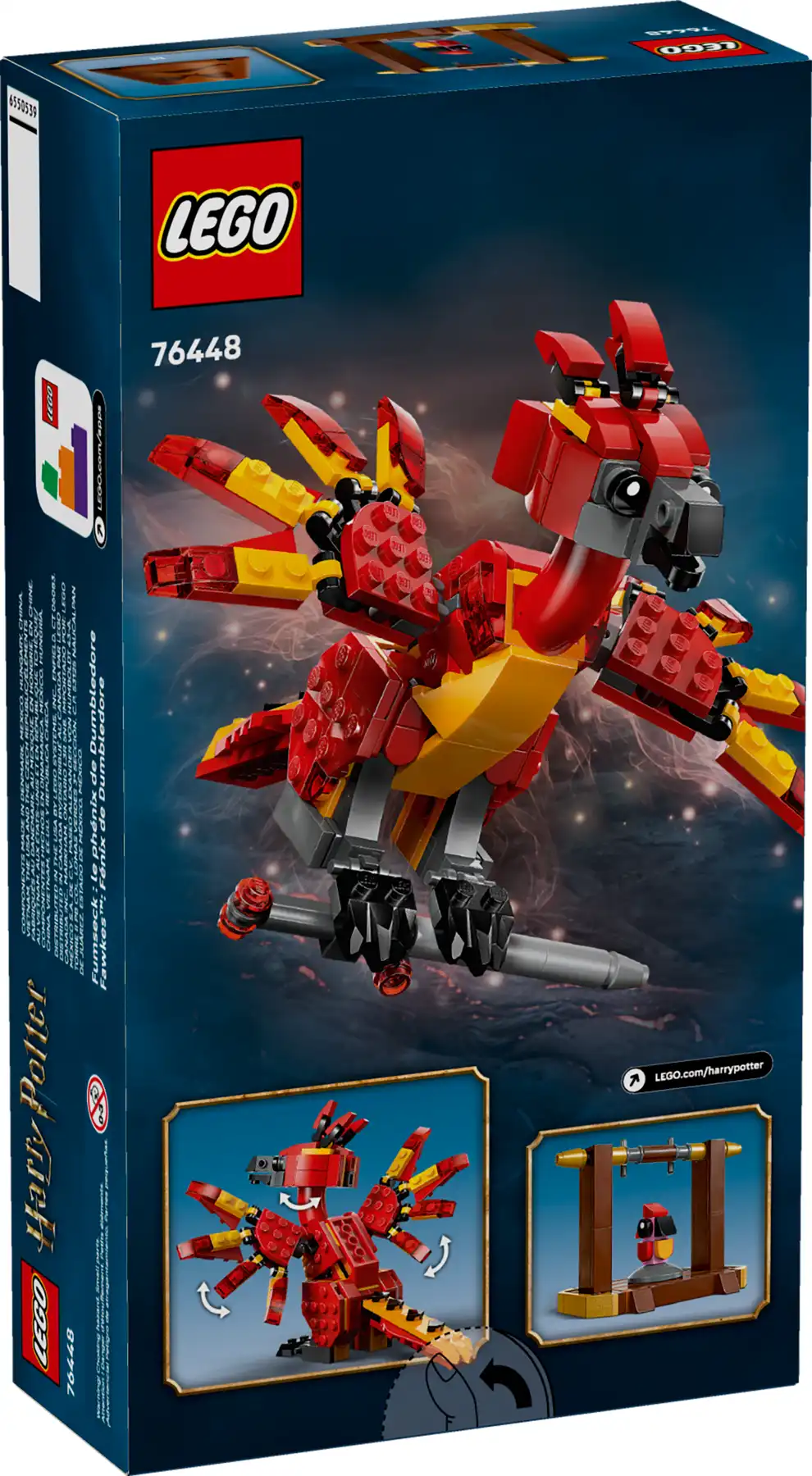 Zdjecie zestawu LEGO 76448 Harry Potter Fawkes™: Feniks Dumbledore'a 1