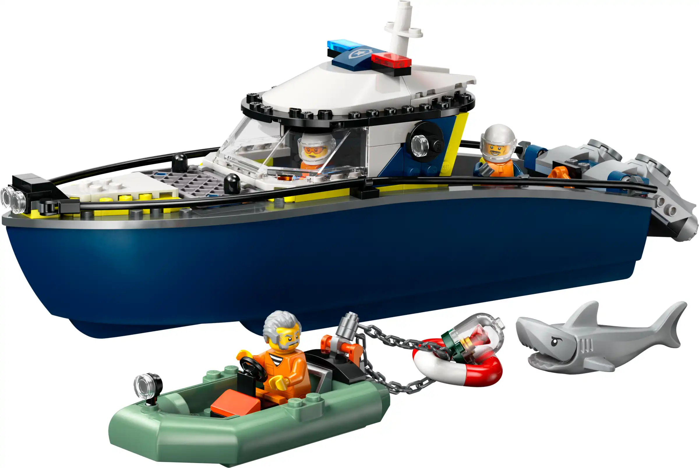 Zdjecie zestawu LEGO 60456 City Pościg łodzią policyjną 2