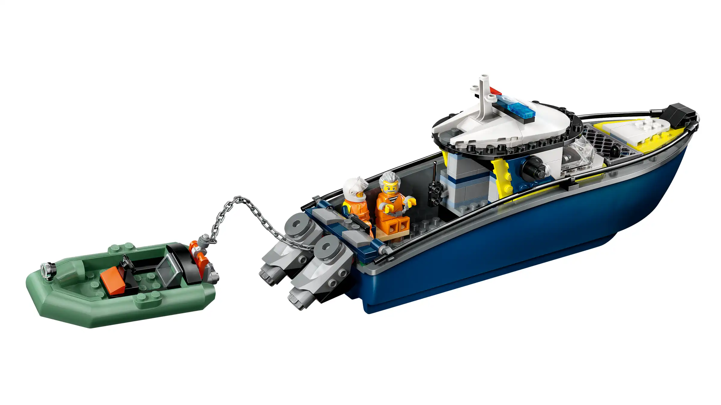Zdjecie zestawu LEGO 60456 City Pościg łodzią policyjną 3
