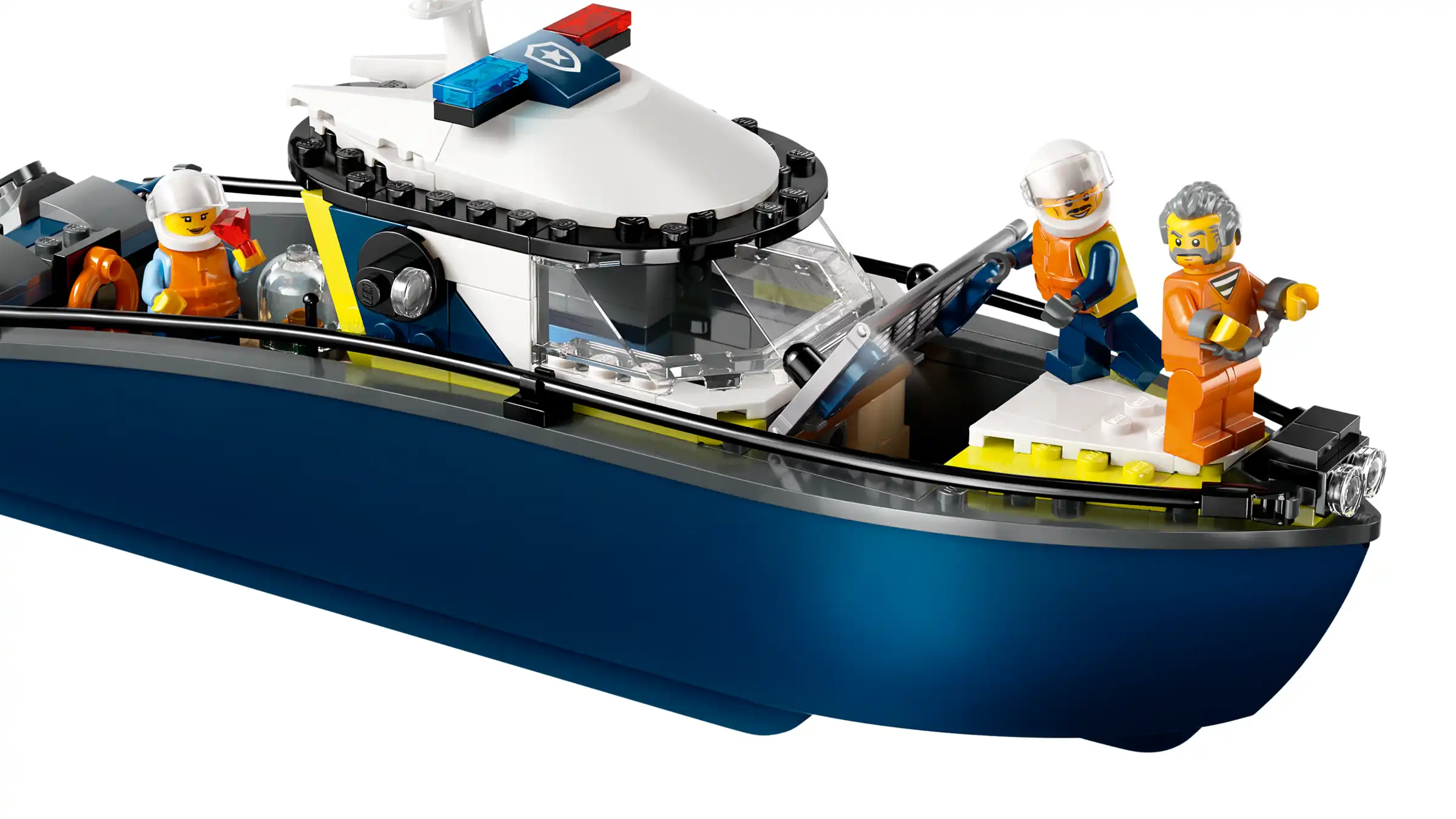 Zdjecie zestawu LEGO 60456 City Pościg łodzią policyjną 4