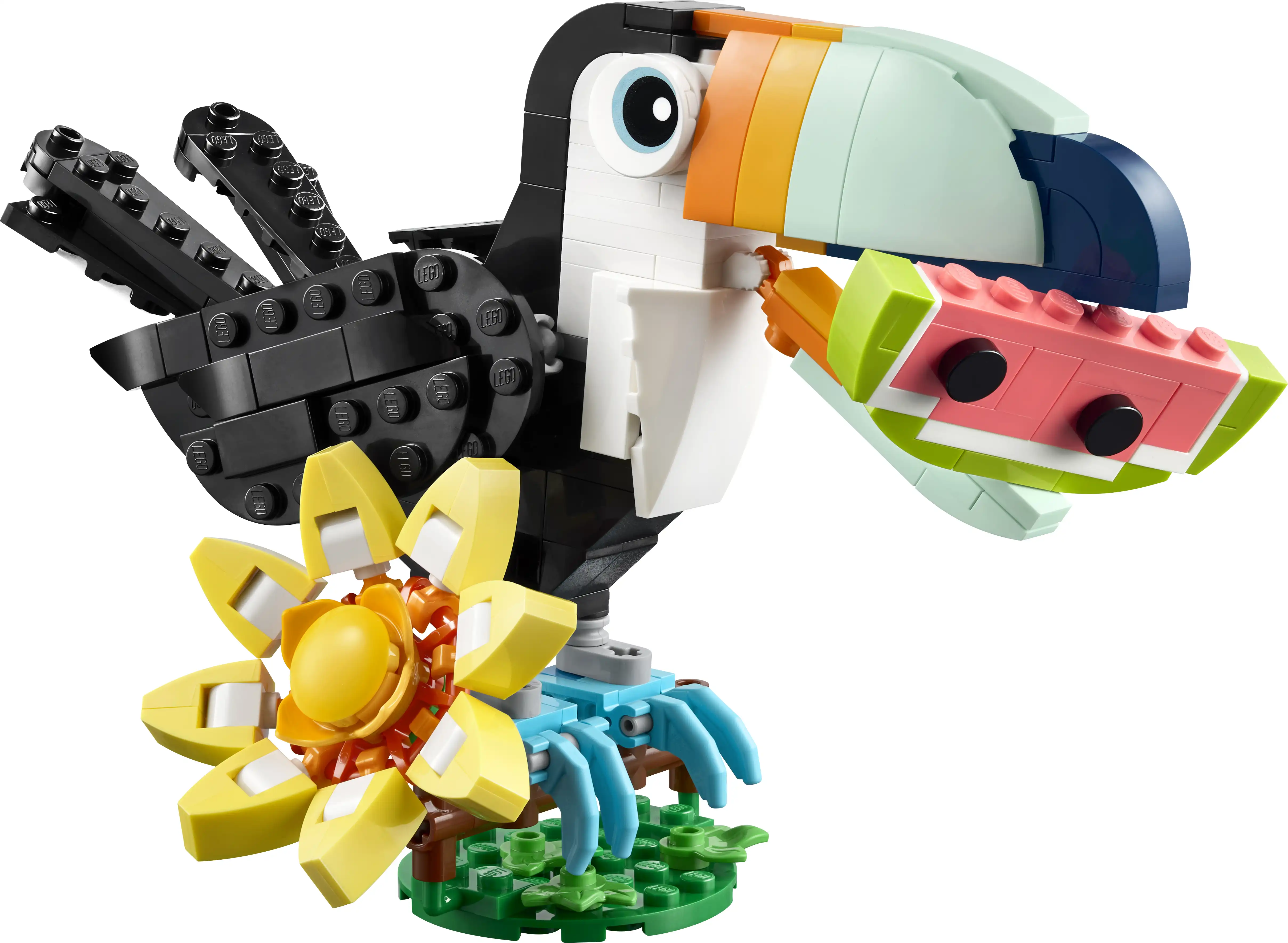 Zdjecie zestawu LEGO 31173 Creator 3 w 1 Dzikie zwierzęta: Tropikalny tukan 2