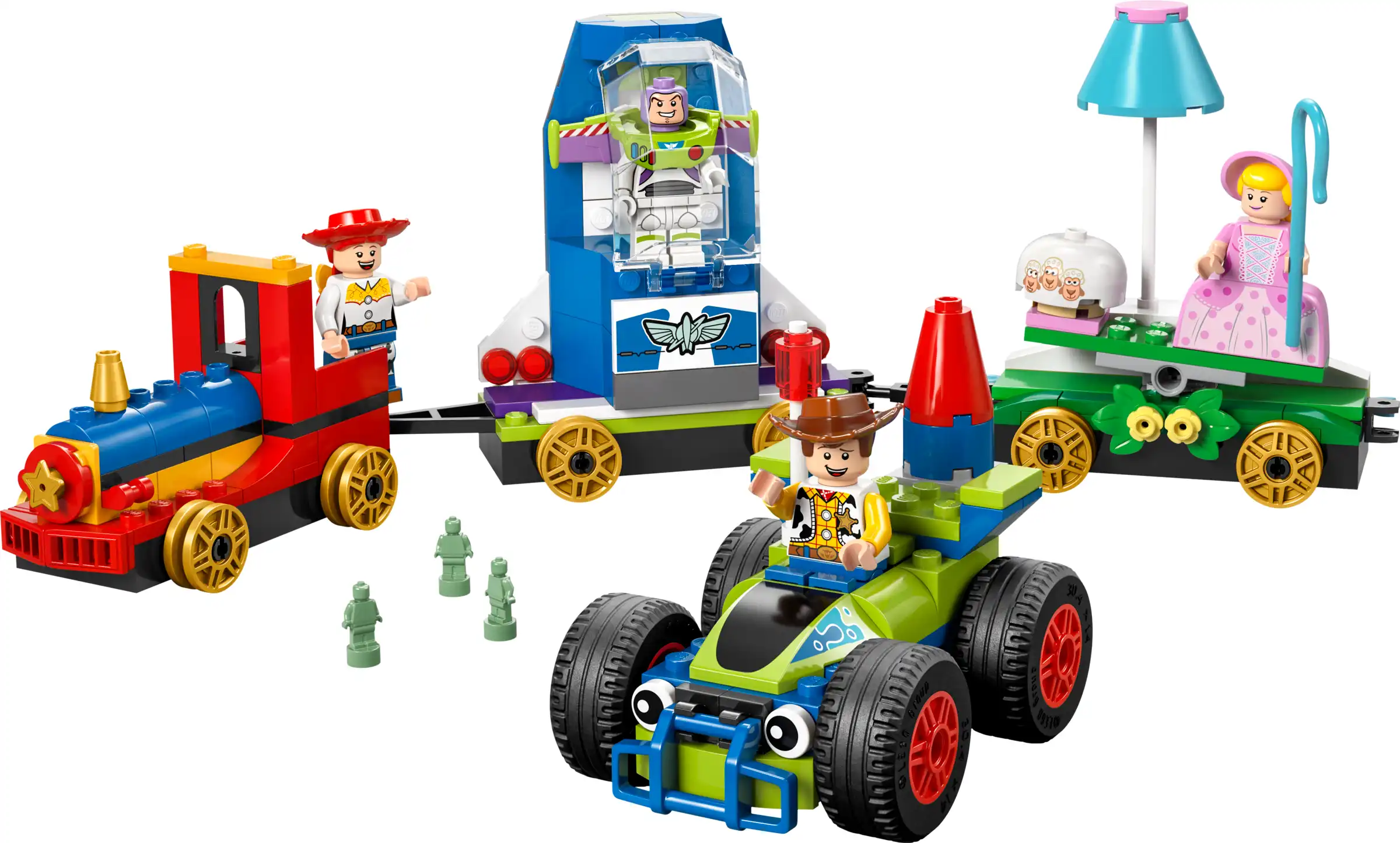 Zdjecie zestawu LEGO 43264 Disney Toy Story — Okolicznościowy pociąg i Pan Sterowany 1