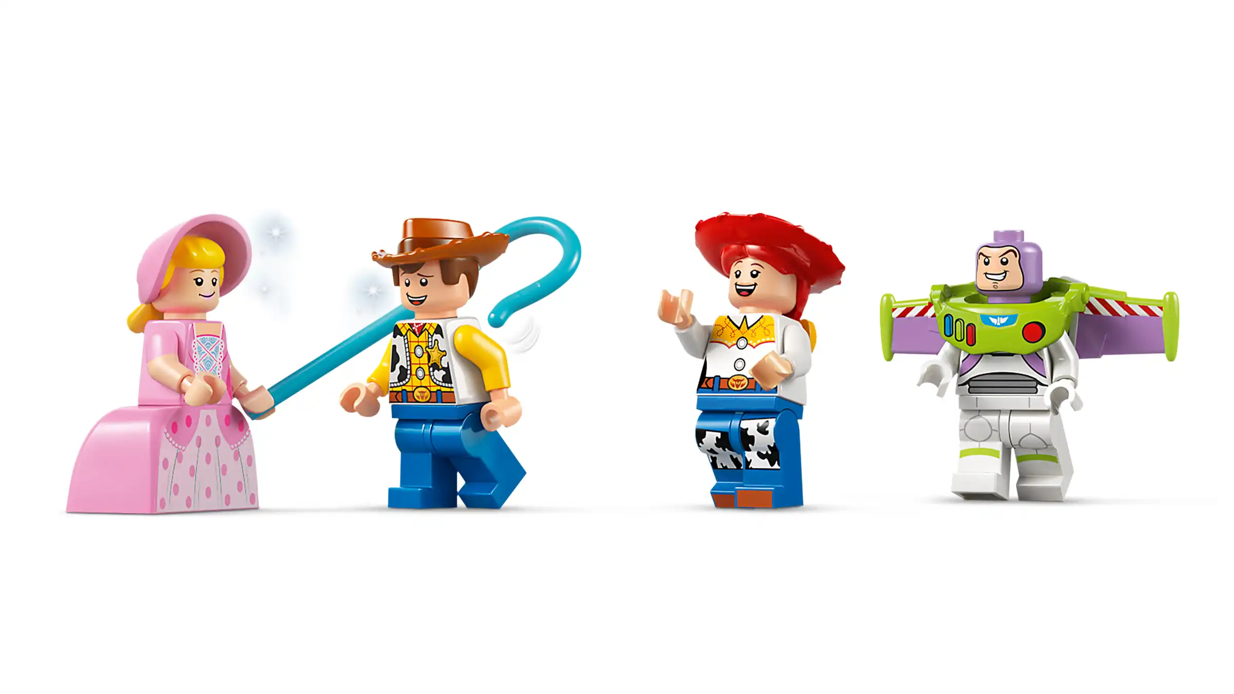 Zdjecie zestawu LEGO 43264 Disney Toy Story — Okolicznościowy pociąg i Pan Sterowany 2