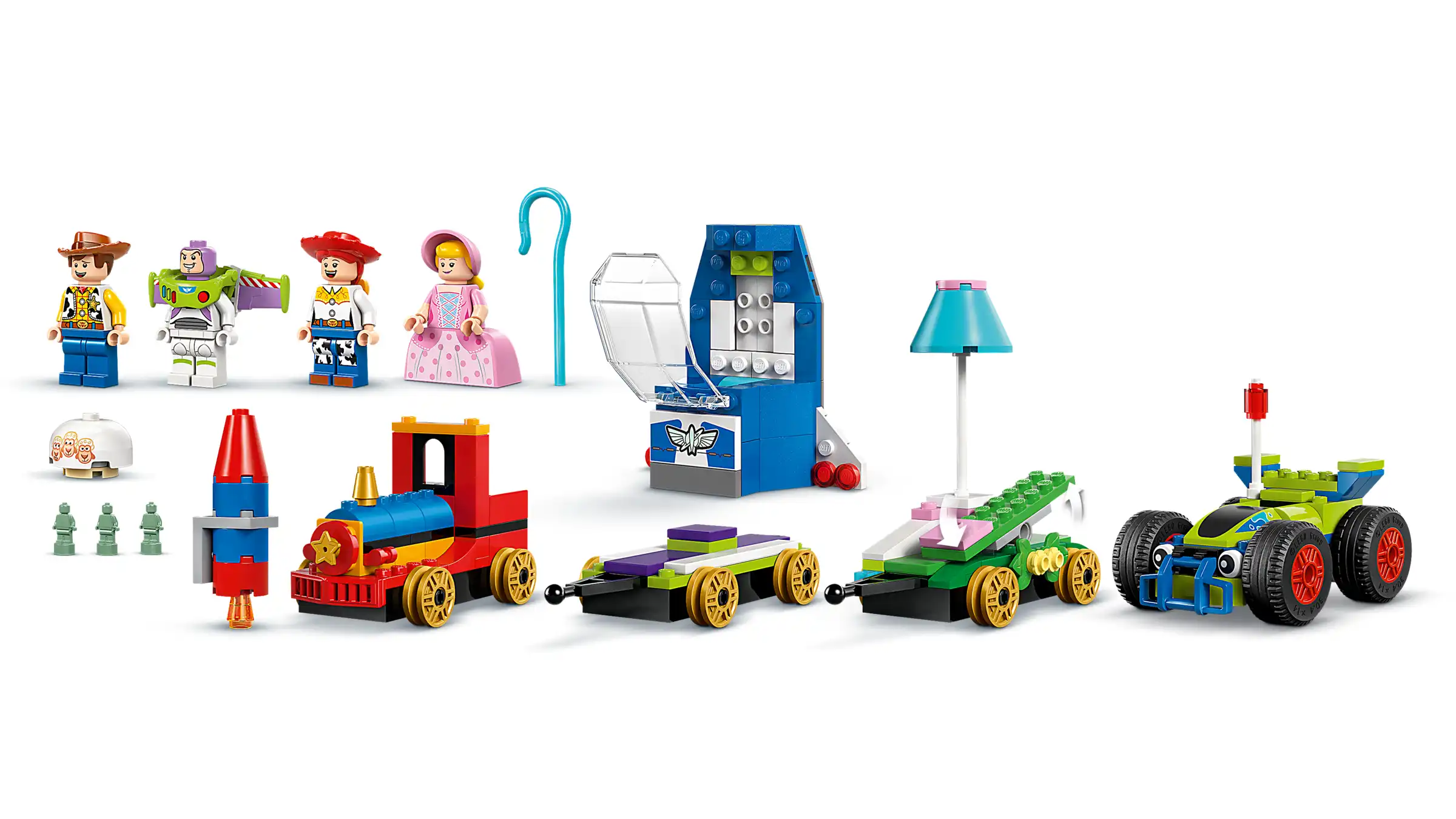 Zdjecie zestawu LEGO 43264 Disney Toy Story — Okolicznościowy pociąg i Pan Sterowany 4