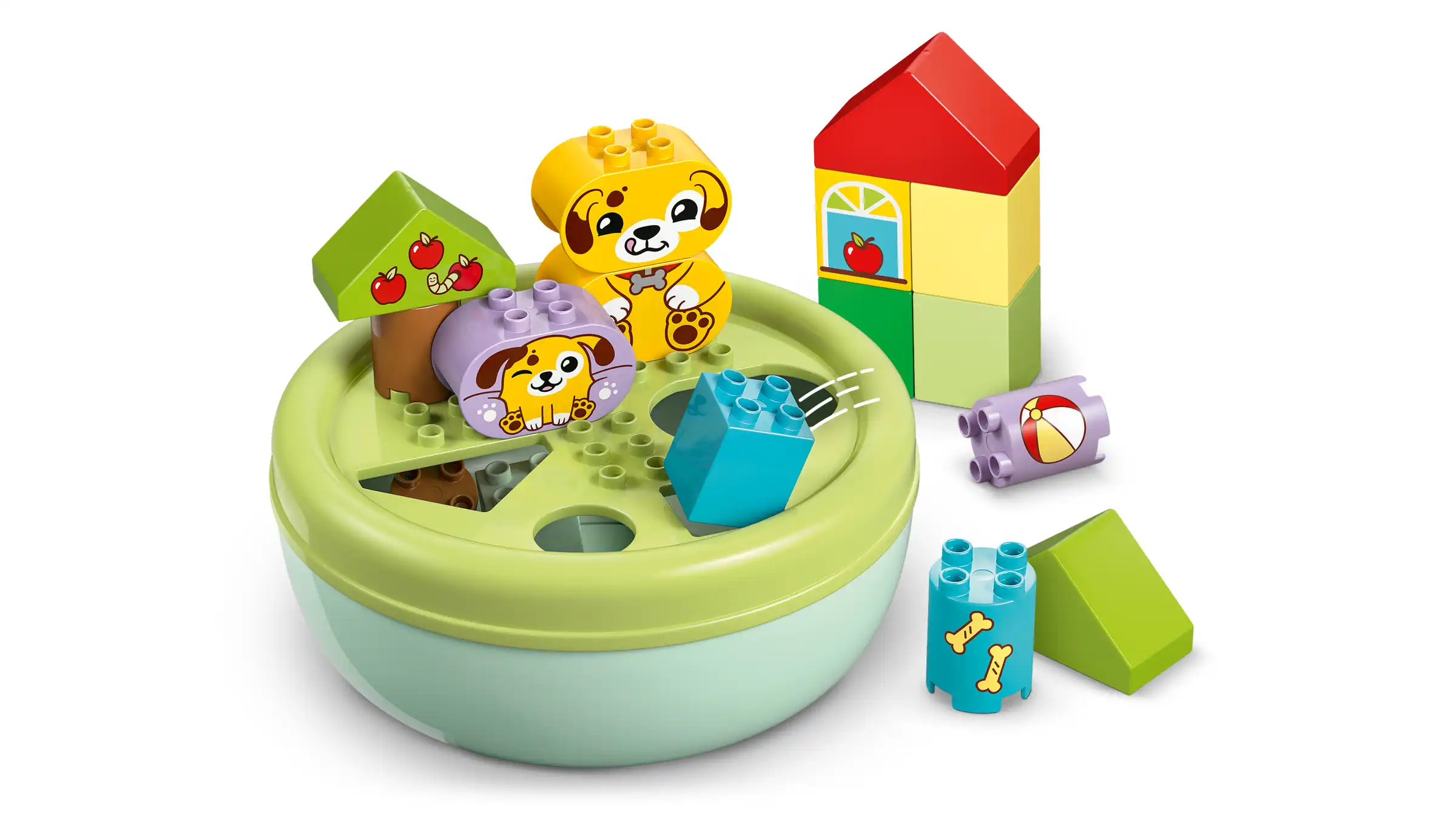 Zdjecie zestawu LEGO 10441 DUPLO Sorter kształtów: dom szczeniaczków 2