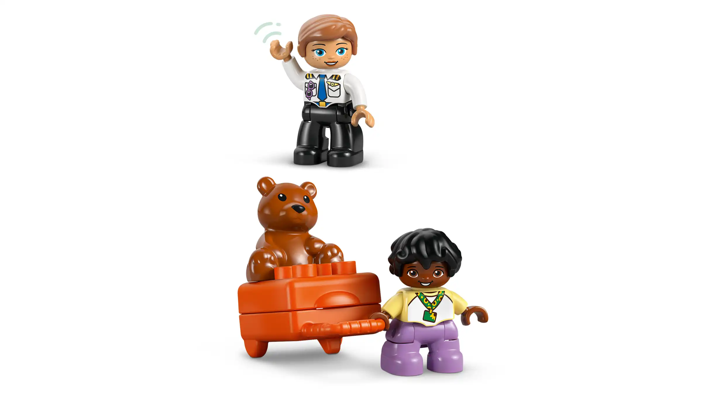 Zdjecie zestawu LEGO 10443 DUPLO Pierwszy raz na lotnisku 3