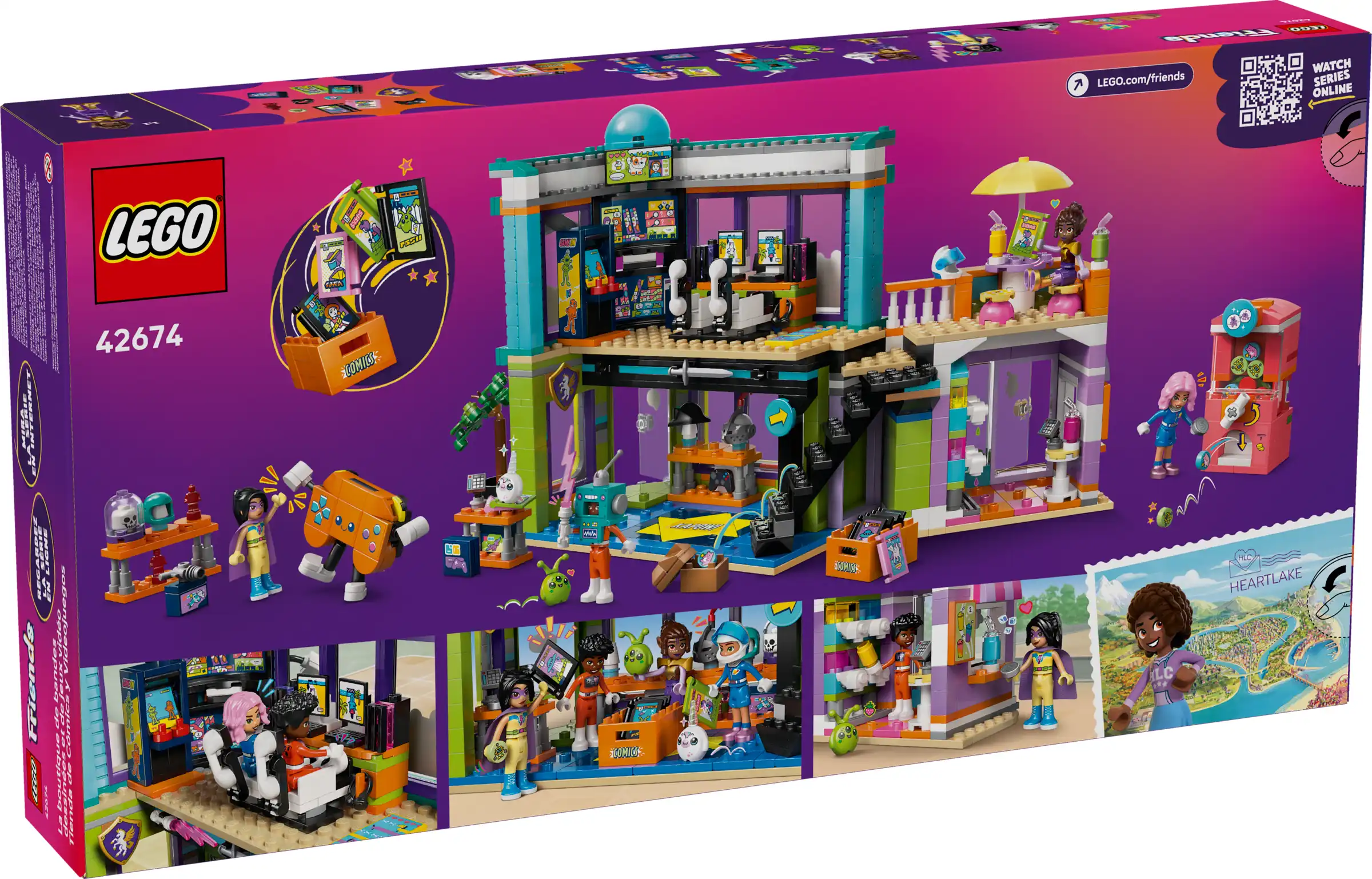 Zdjecie zestawu LEGO 42674 Friends Sklep z grami i komiksami 3