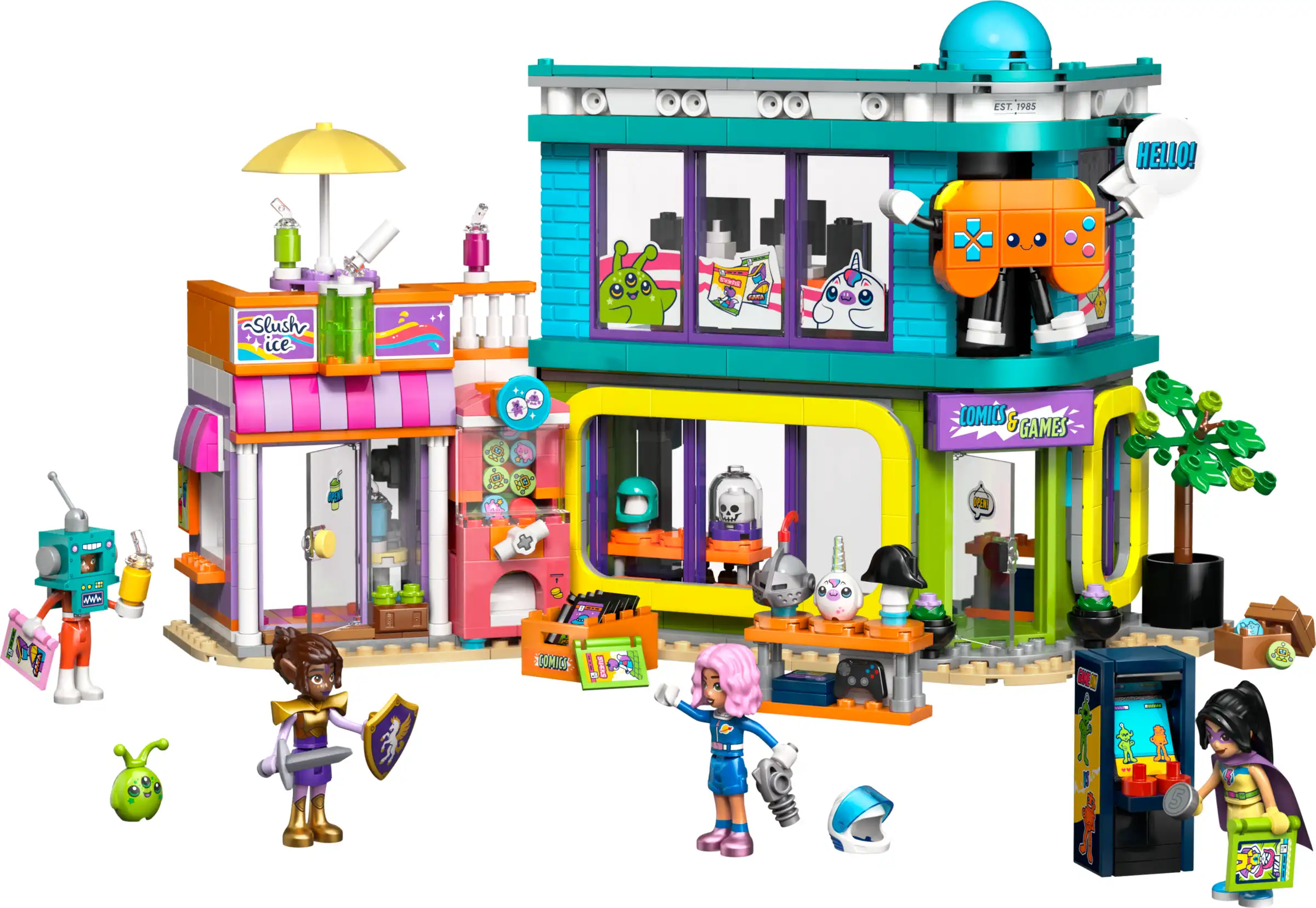Zdjecie zestawu LEGO 42674 Friends Sklep z grami i komiksami 4
