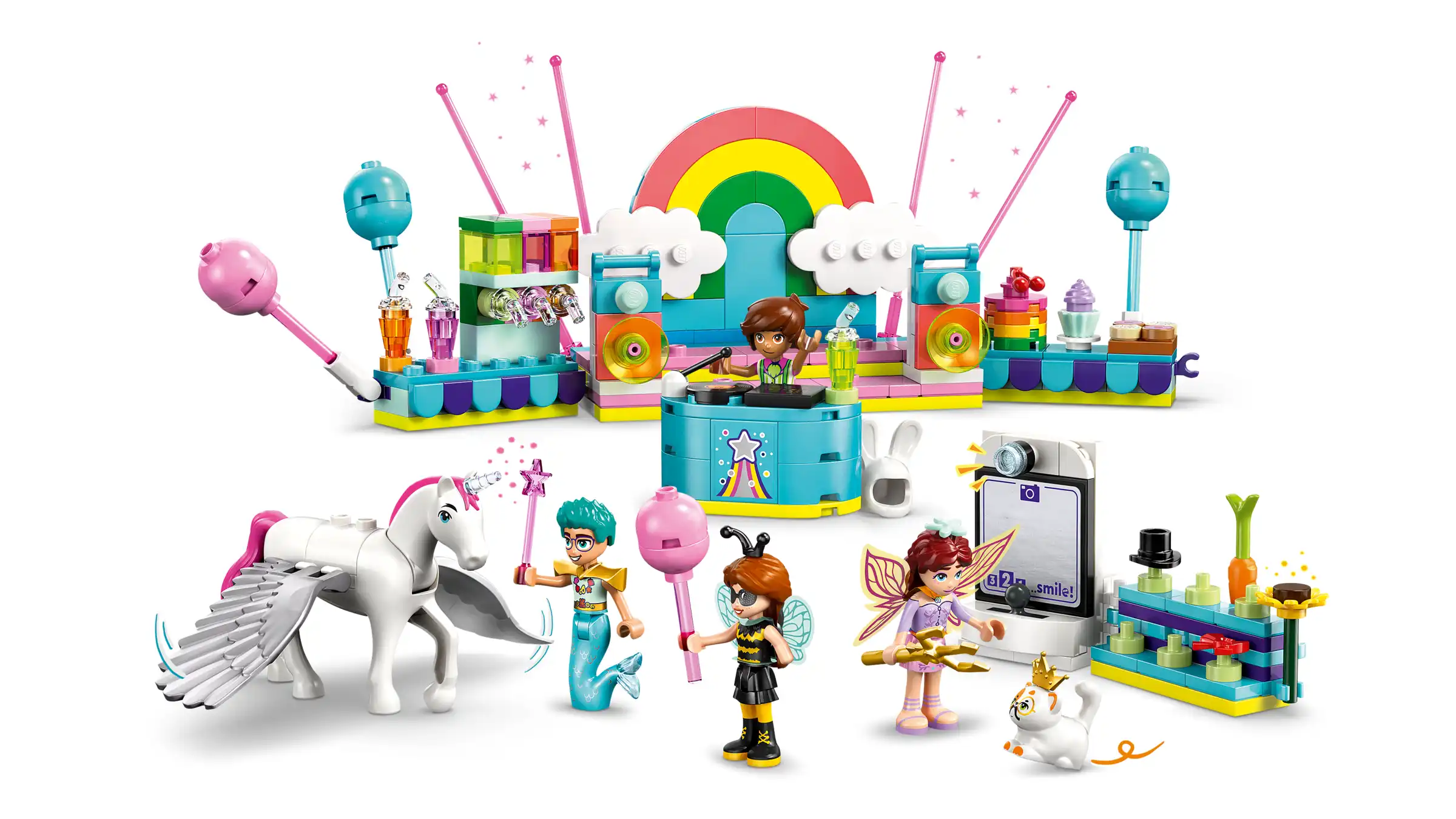 Zdjecie zestawu LEGO 42661 Friends Bal przebierańców z jednorożcem i wróżką 4