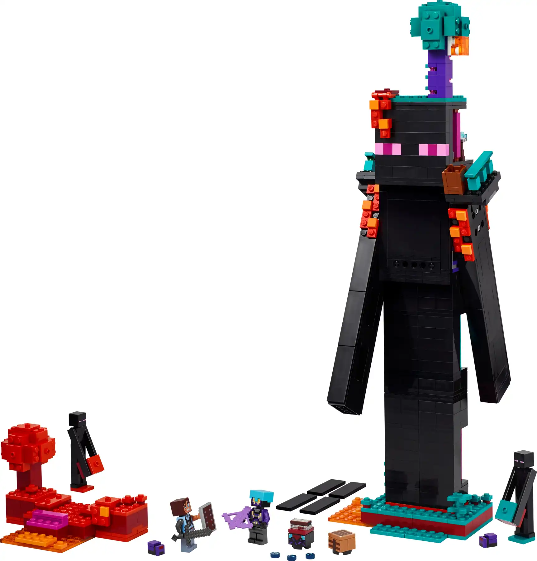 Zdjecie zestawu LEGO 21279 Minecraft Wieża Endermana 4