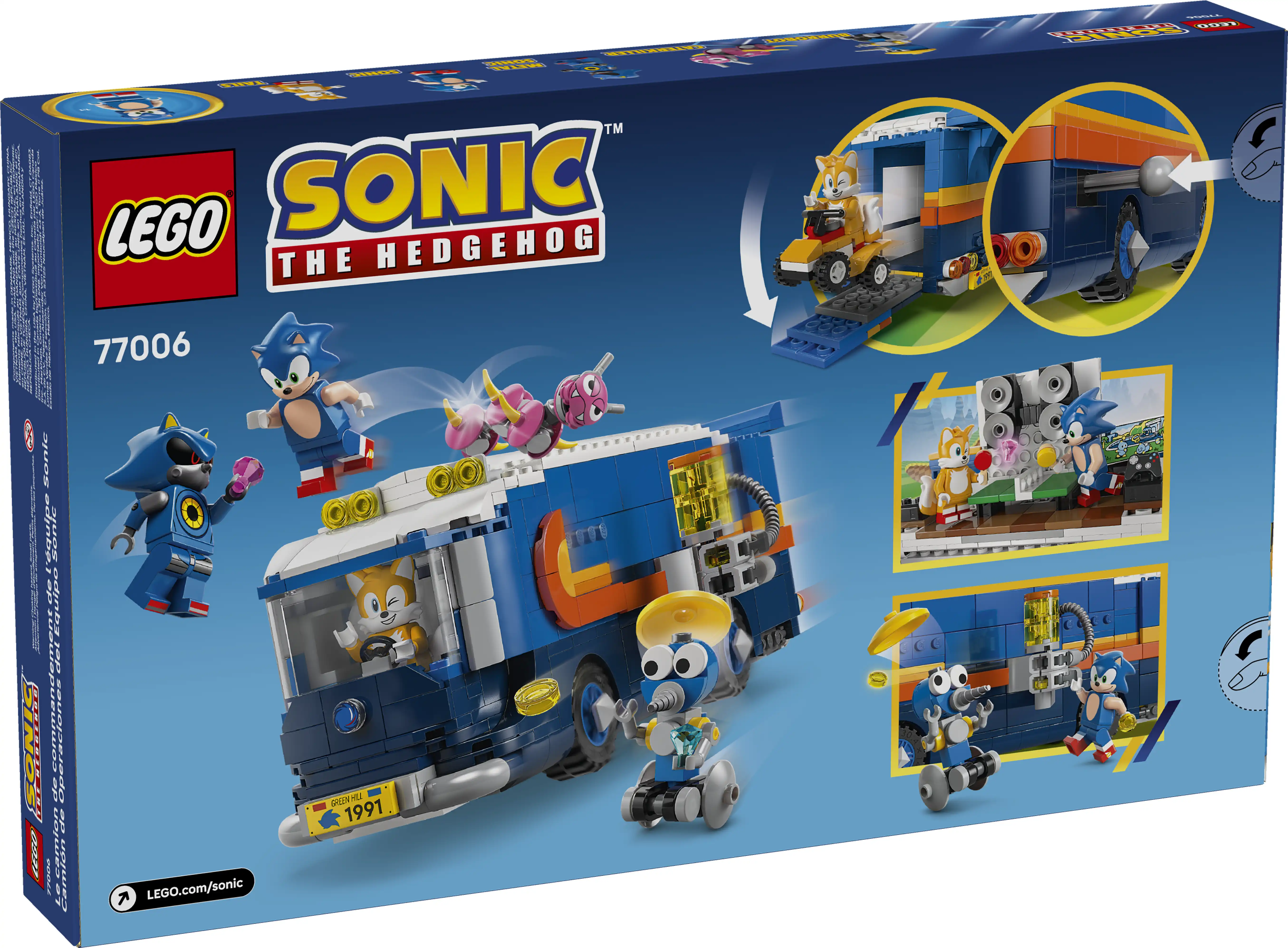 Zdjecie zestawu LEGO 77006 Sonic the Hedgehog Sonic i pojazd do zadań specjalnych 2